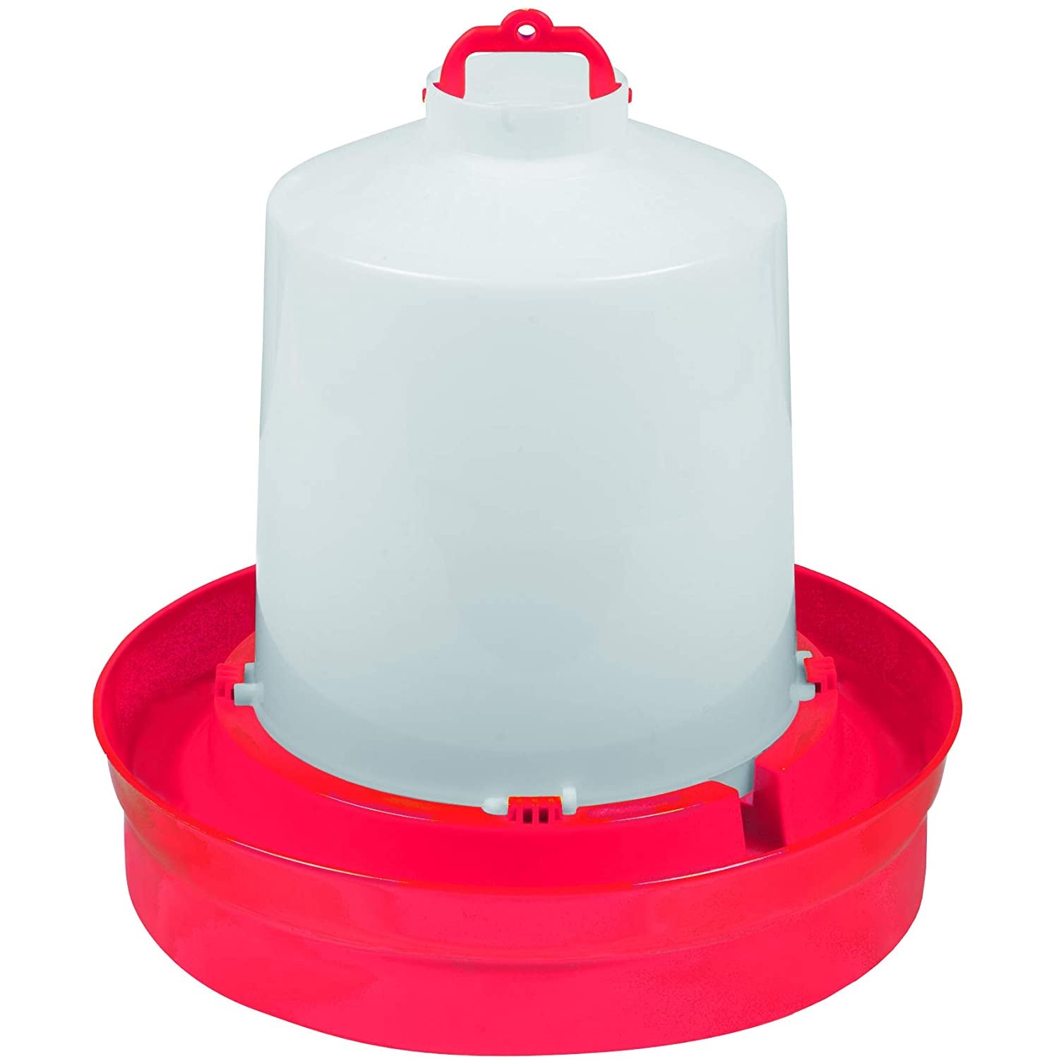 Little Giant Red Deep Base 2 GA. Poultry Waterer for Chickens & Birds (5 Pack)
