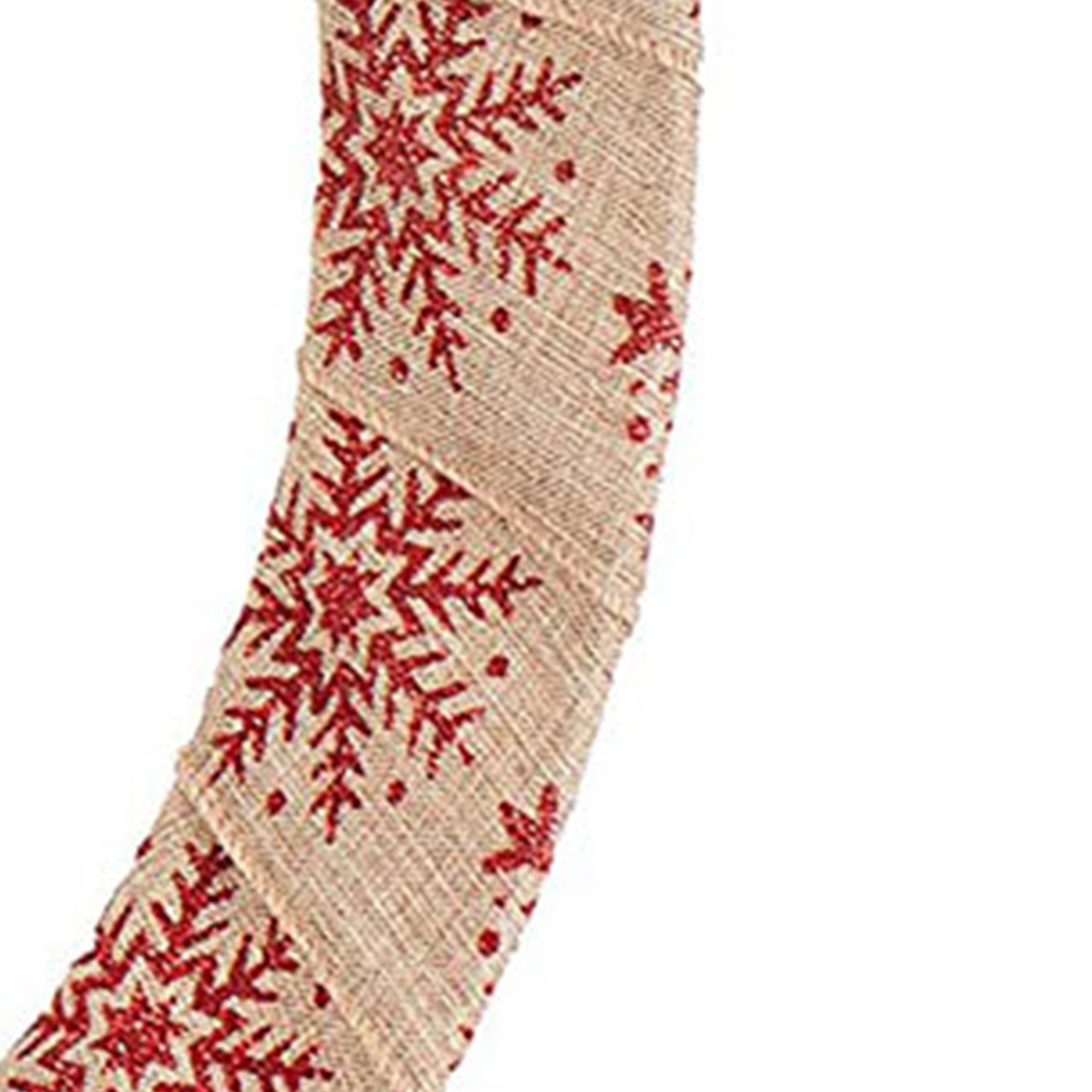 Haute Decor 18" Country Christmas Wreath w/ Pinecones, Snowflake (Used) - VMInnovations