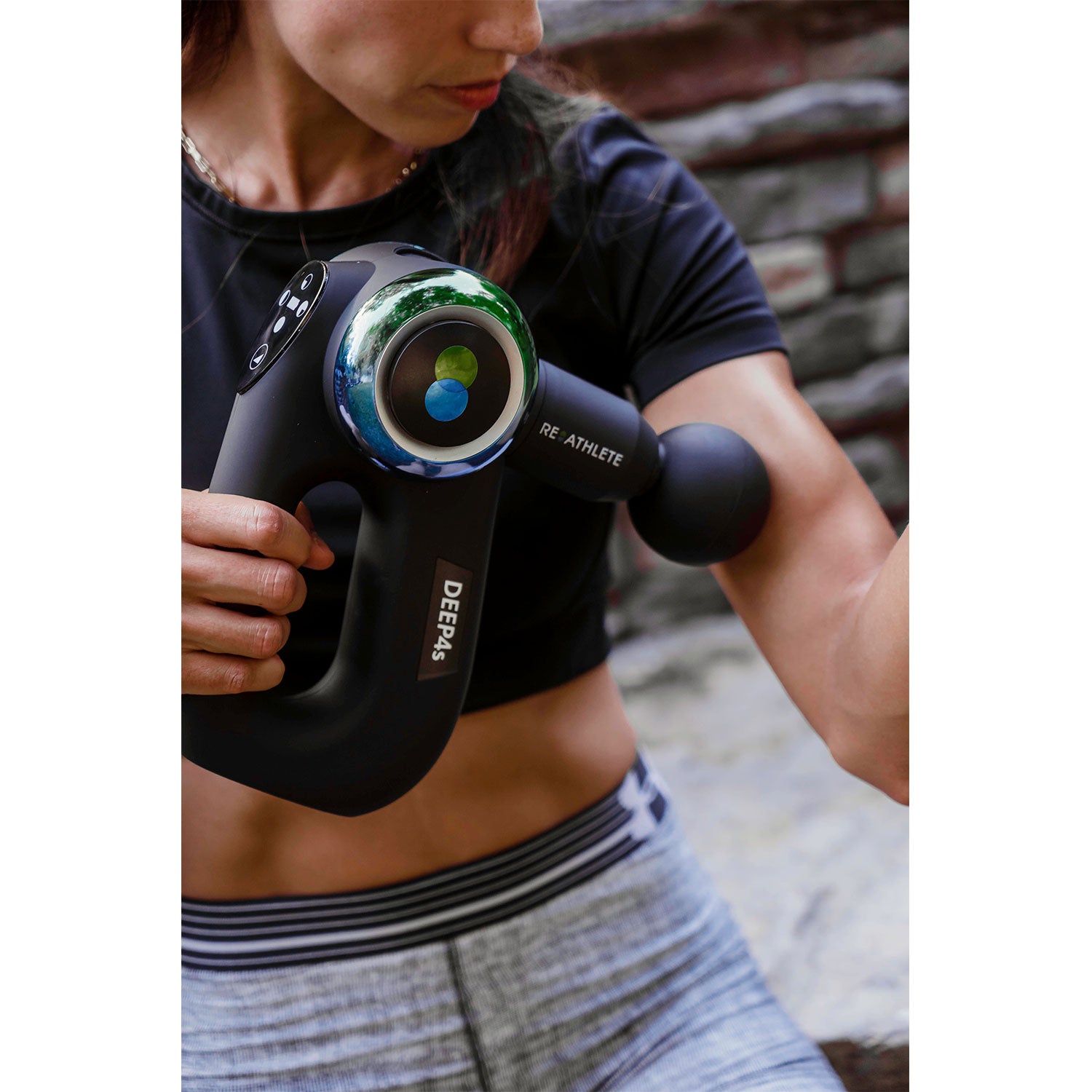 REATHLETE Percussive Therapy Device Handheld Massager Gun for Athlete (Open Box) - VMInnovations