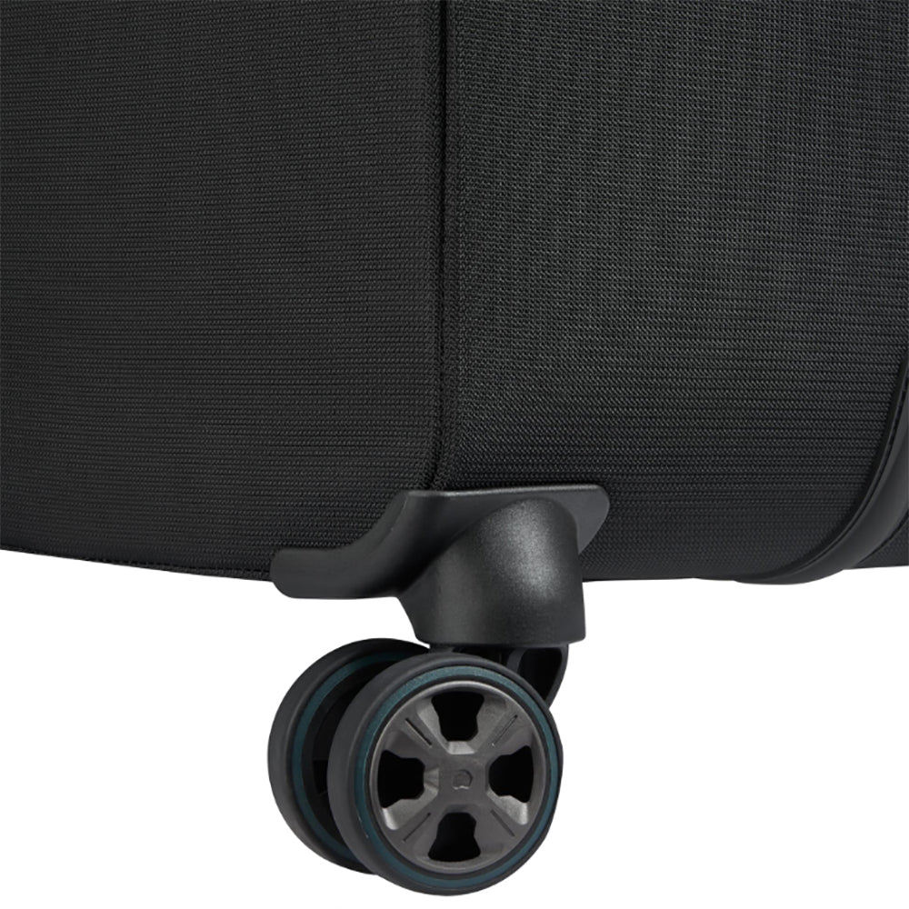 DELSEY Paris 25" Expandable Spinner Upright Hyperglide Luggage Suitcase, Black