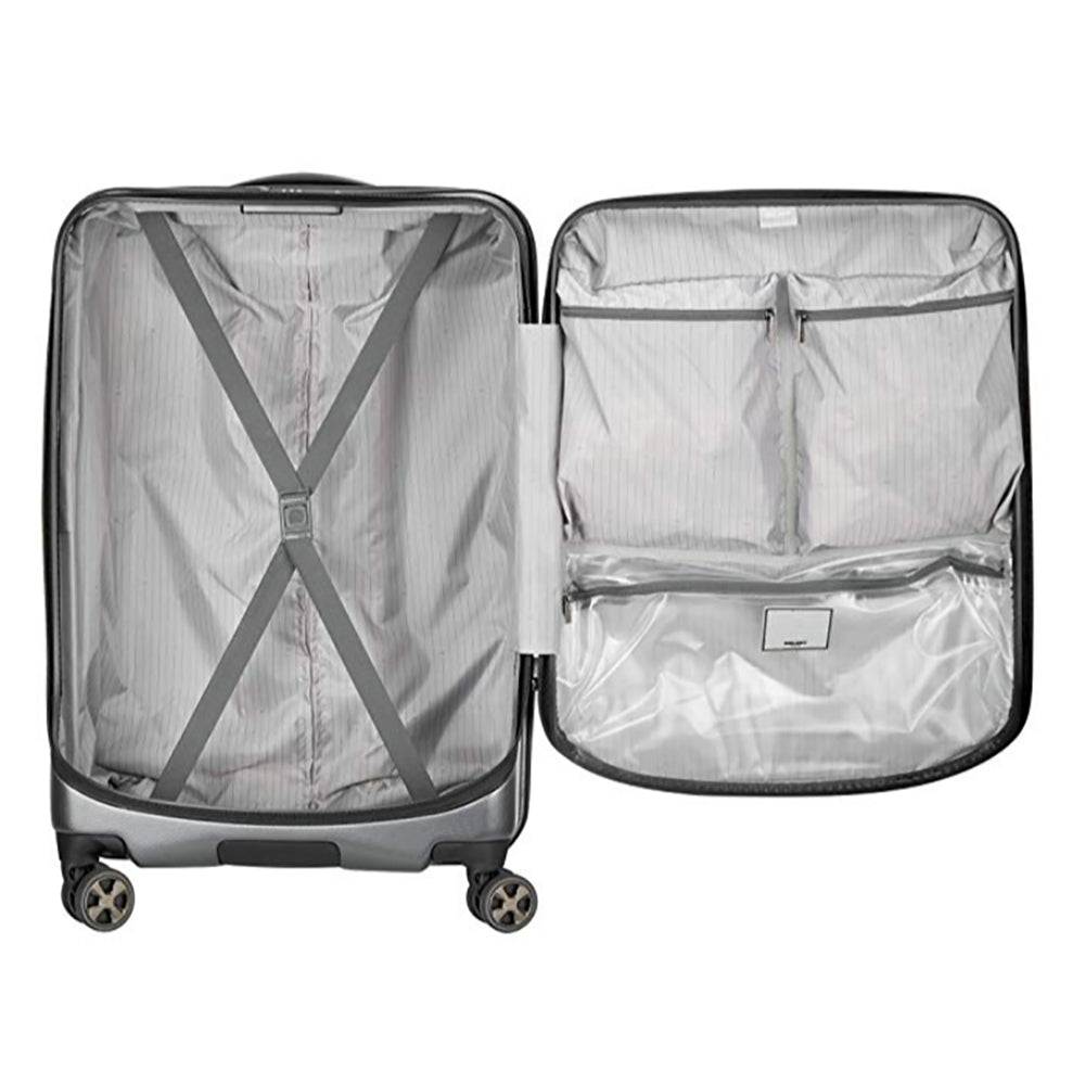DELSEY Paris Cruise Lite 2.0 25" Hardside Upright Travel Case, Gray (Open Box)
