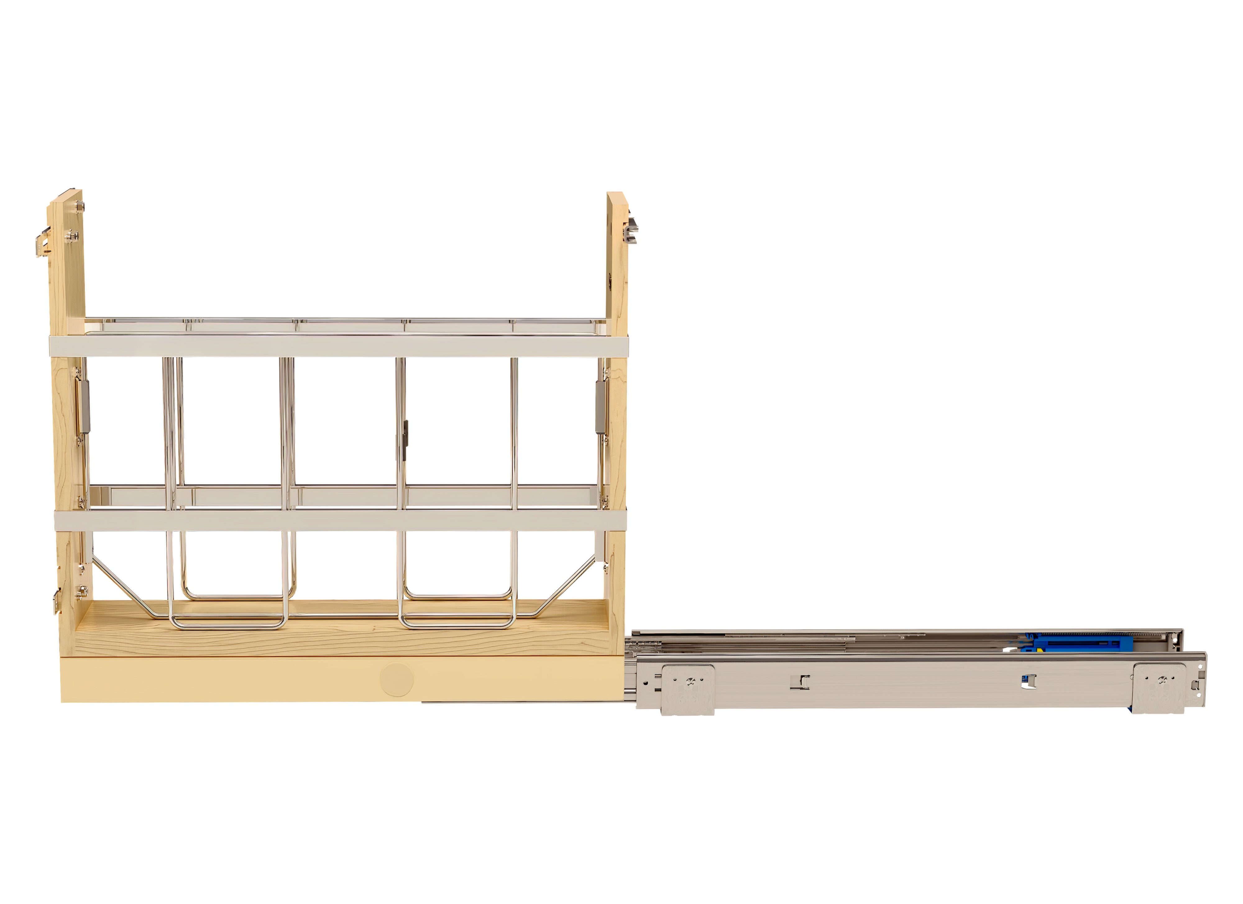 Rev-A-Shelf 5 Inch Kitchen Pull Out Tray Divider Cabinet Organizer (Open Box)