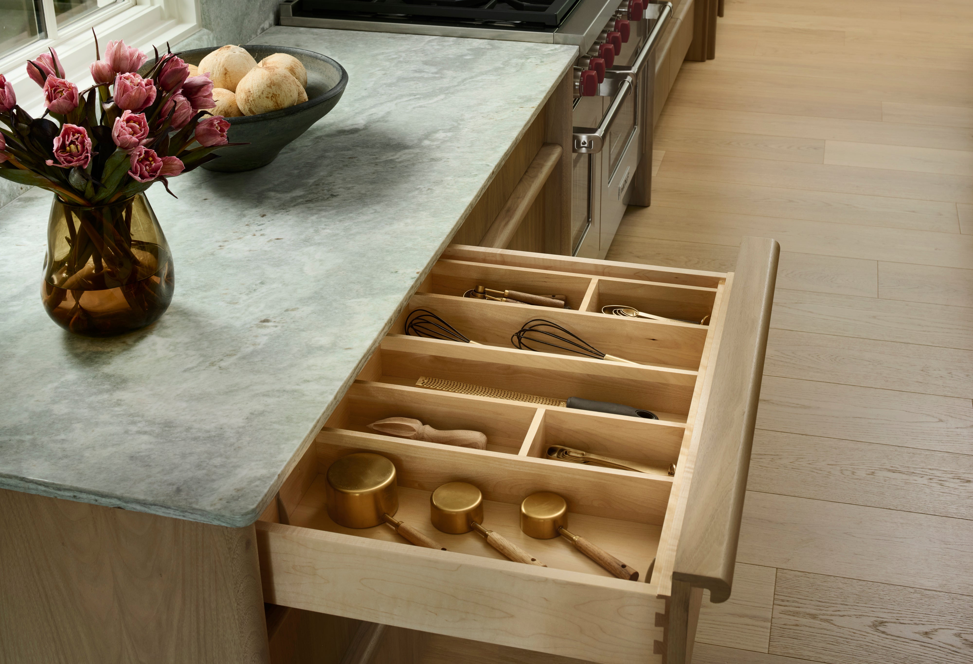 Rev-A-Shelf Wood Trim to Fit Drawer Organizer Insert, 33.11''x21.97'', 4WUT-36-1