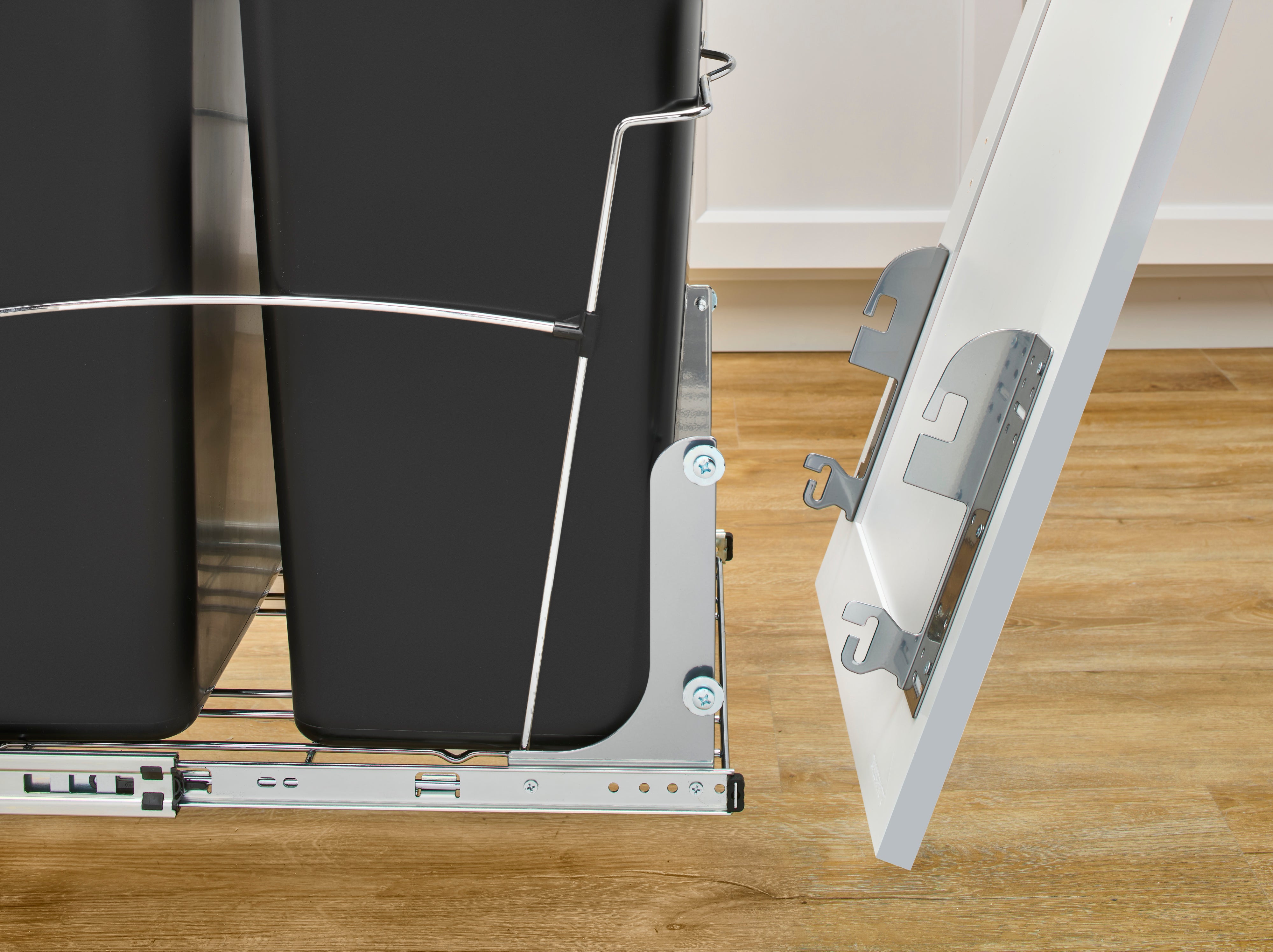 Rev-A-Shelf Cabinet Door Mount Kit for Pullout Shelves & Trash Cans, 5WB-DMKIT