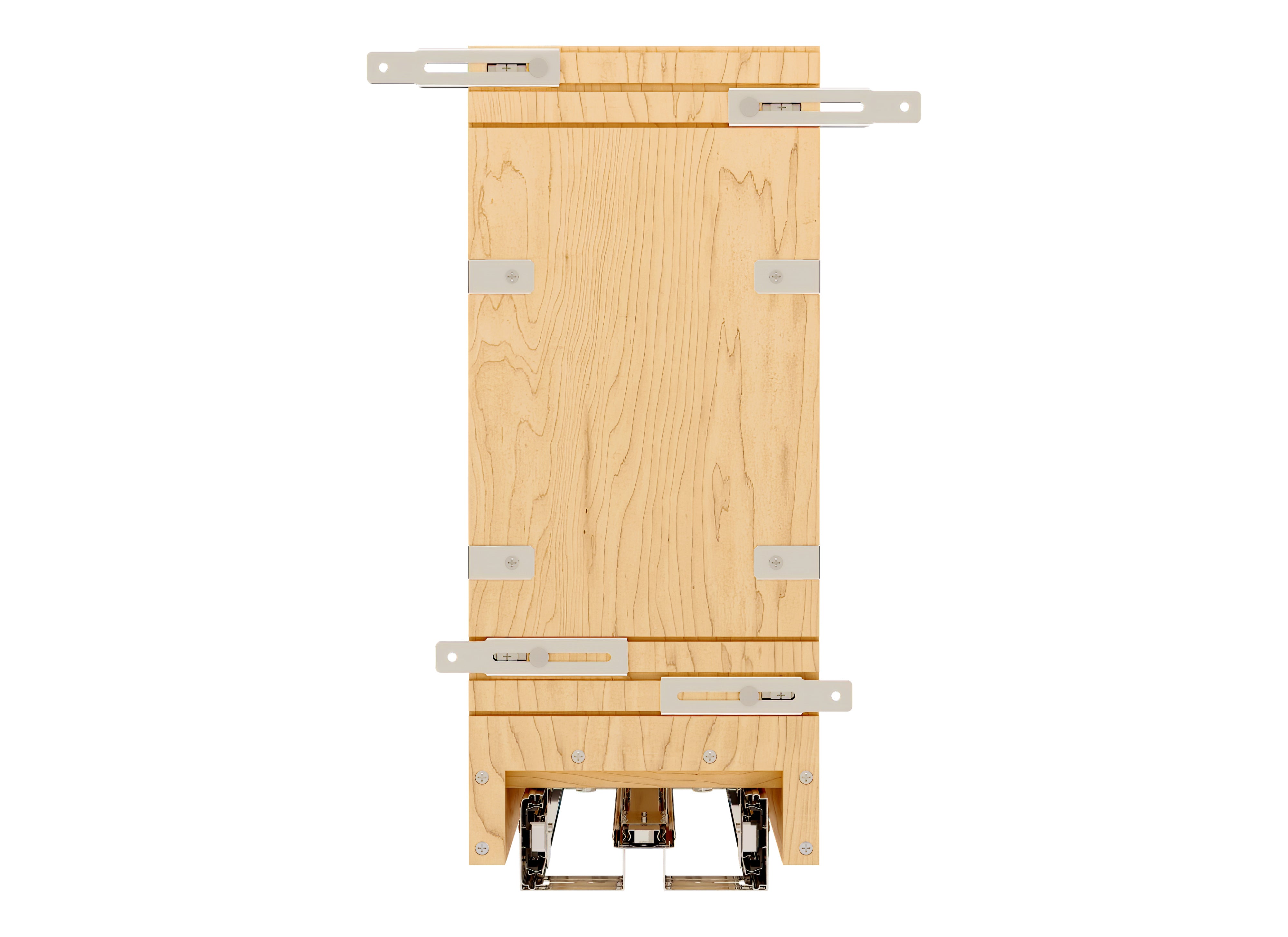 Rev-A-Shelf 8" Pullout Cabinet Organizer, Ball-bearing Soft-close, 447-BCBBSC-8C
