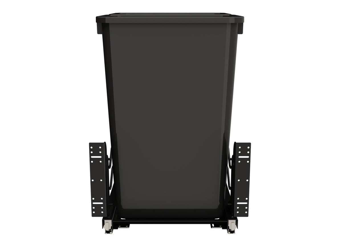Rev-A-Shelf Double Pullout Kitchen Trash Can 50 qt. Soft-Close 53WC-2150SCDM-218