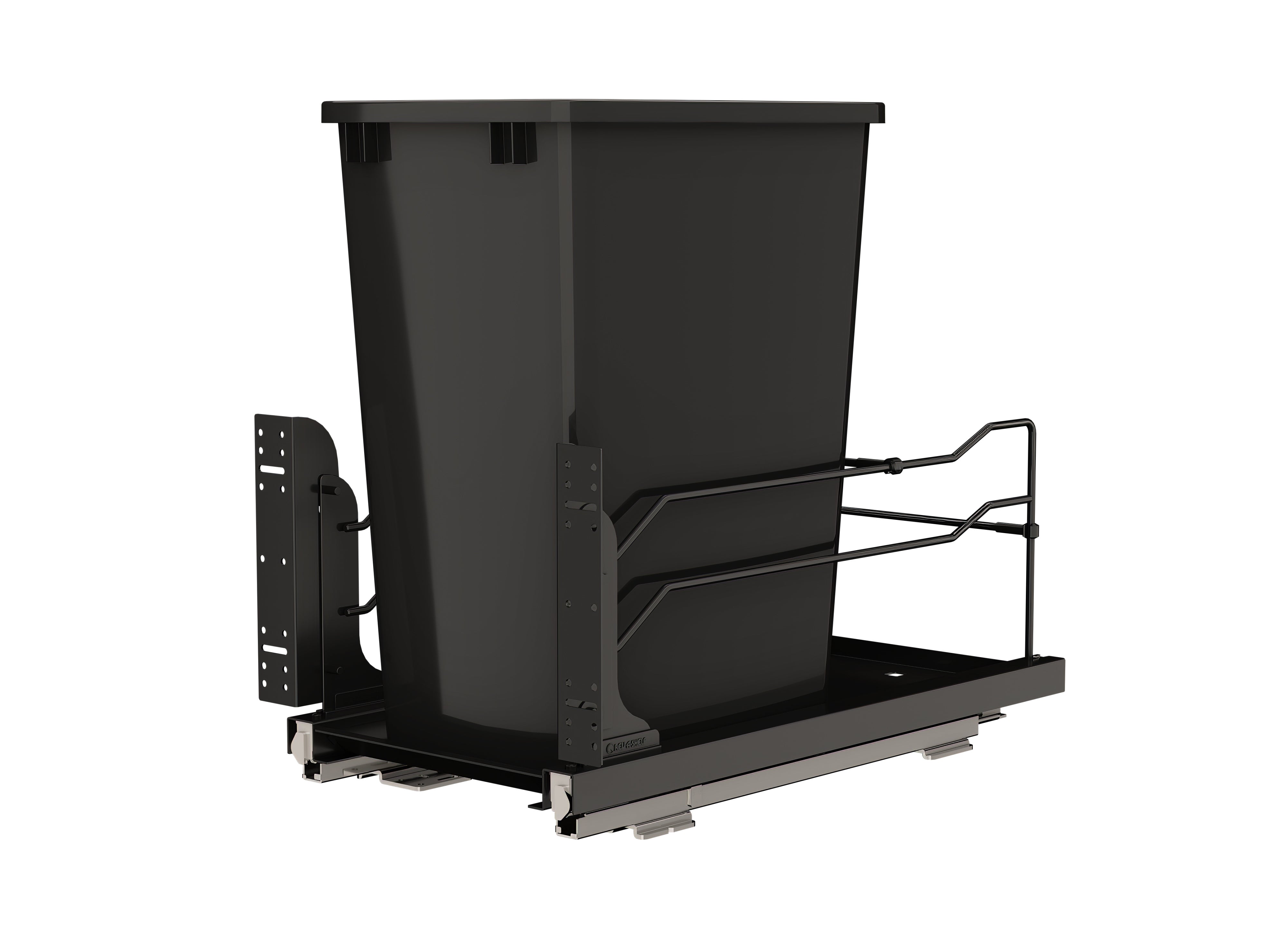 Rev-A-Shelf Pullout Kitchen Trash Can 35 qt. with Soft-Close, 53WC-1535SCDM-118 - VMInnovations