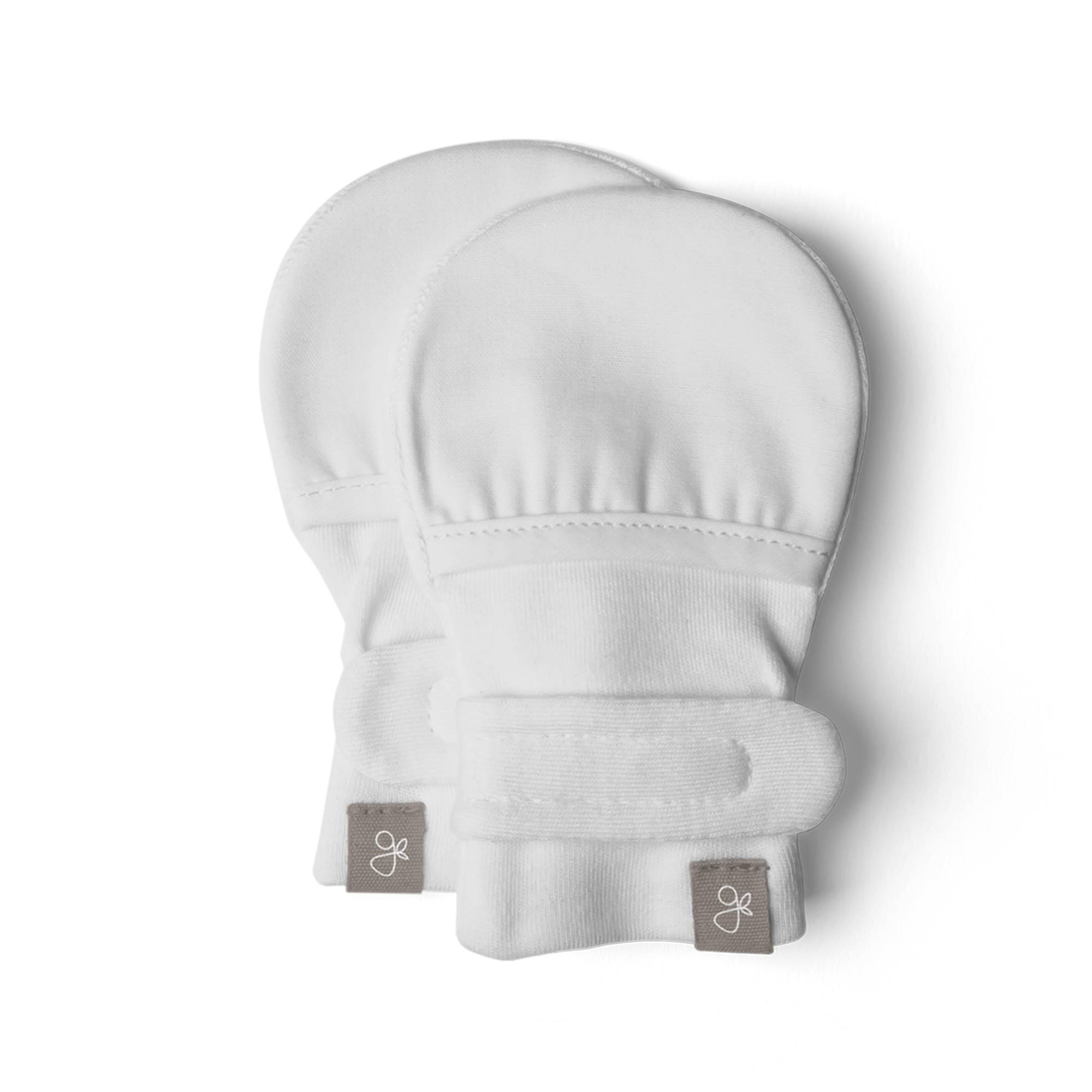 Goumikids Soft Stay On No Scratch Baby Infant Mitts, 0-3M Desert Mist (Open Box) - VMInnovations