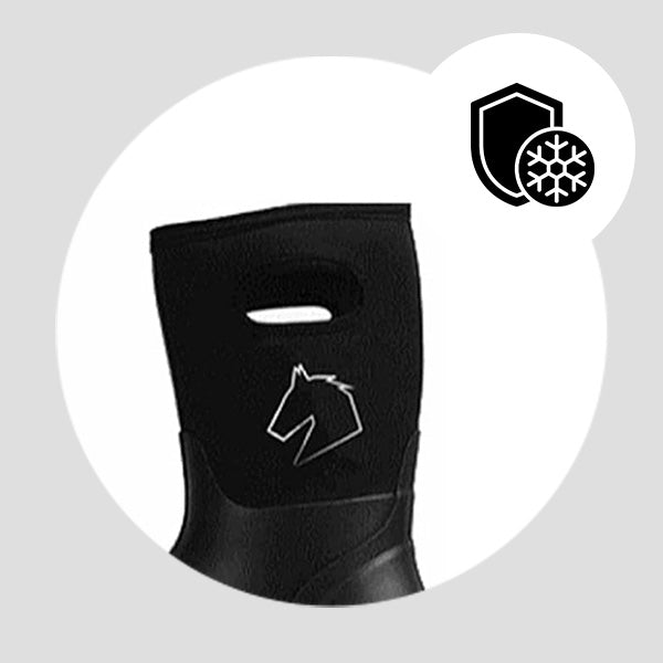 Master Rancher Waterproof Work Farm Boots Unisex Men's 12 Women's 14, Black - VMInnovations