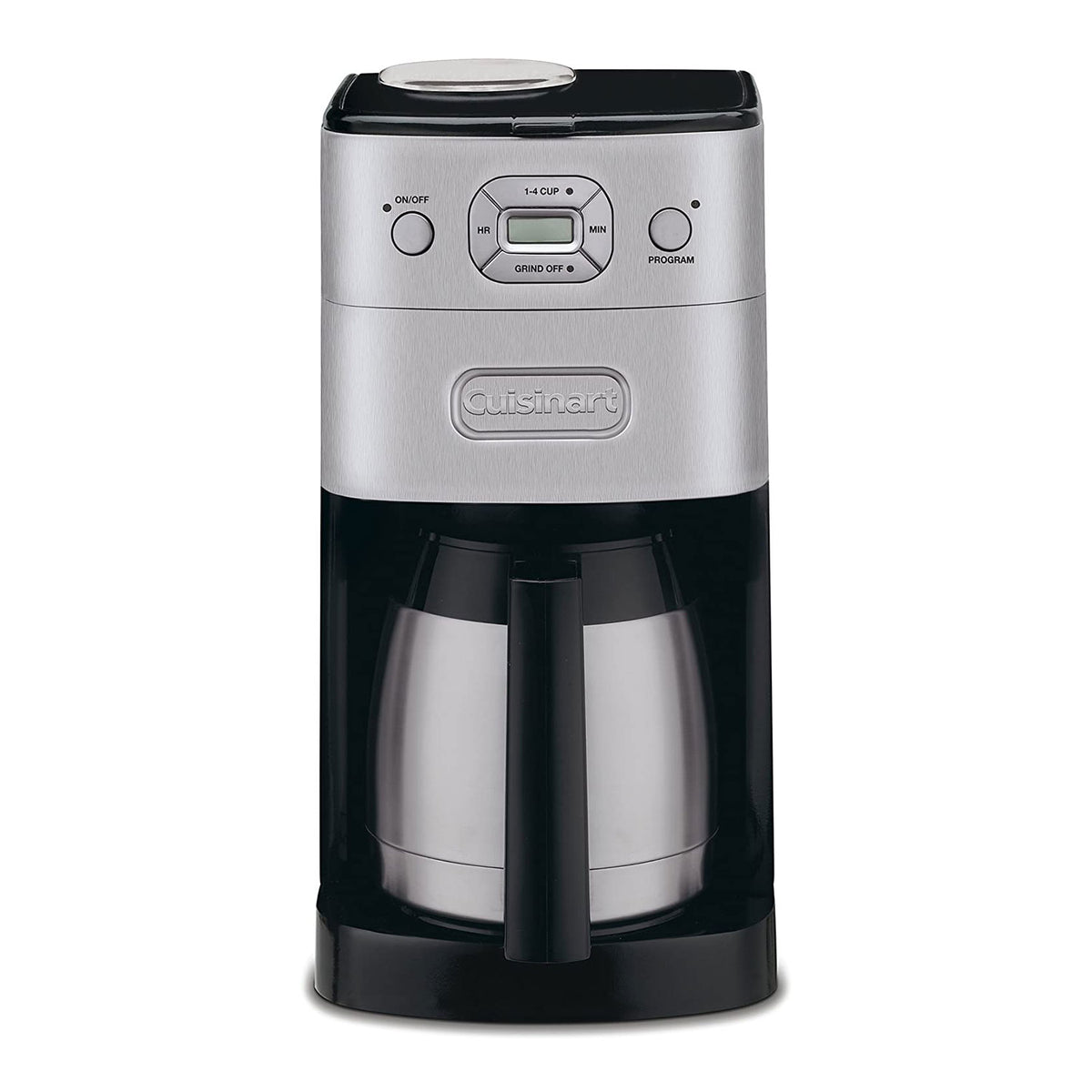 Cuisinart DGB-650BC Grind and Brew 10 Cup Automatic Thermal Coffee Maker, Silver