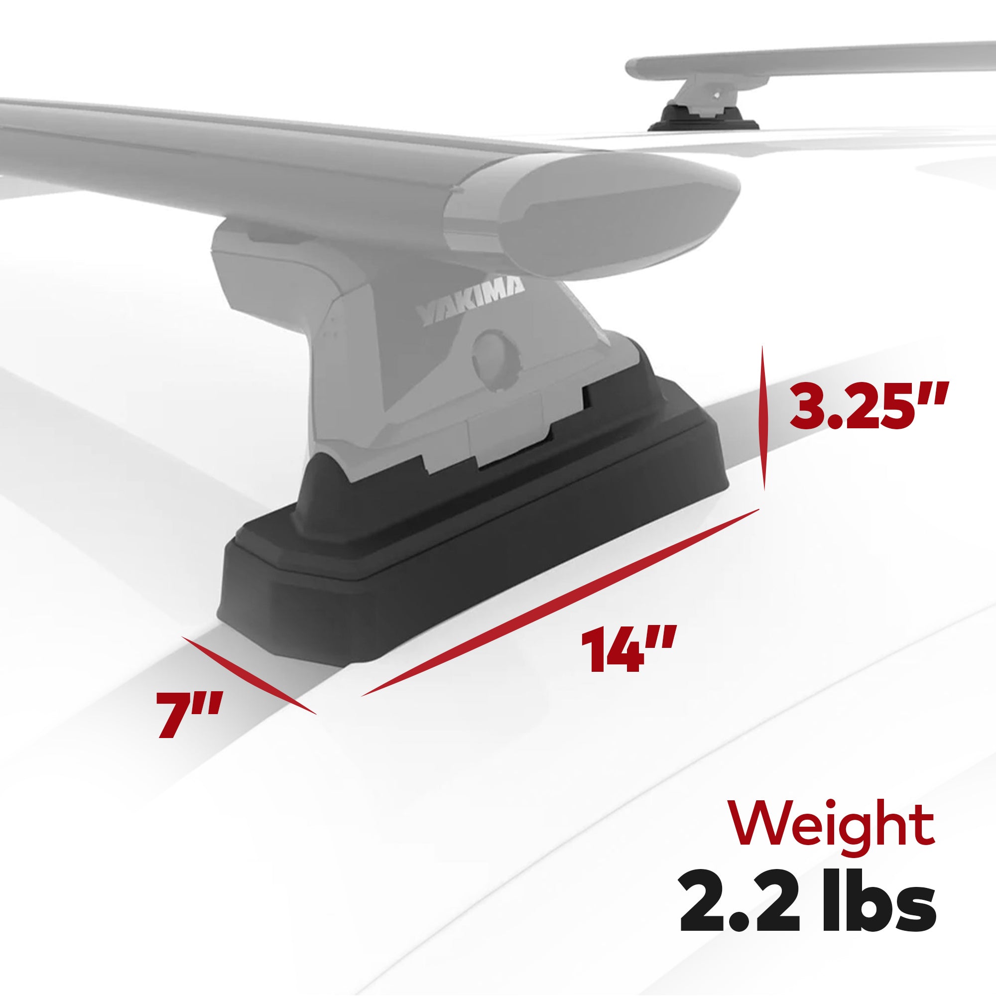 YAKIMA Landing Pad Fixed Point Tower, Set of 4 (Open Box) - VMInnovations