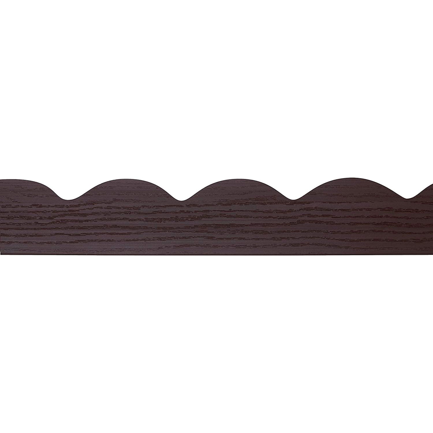 Dimex Scalloped Top No Dig 100 Foot Garden Landscape Edging, Brown (Open Box)