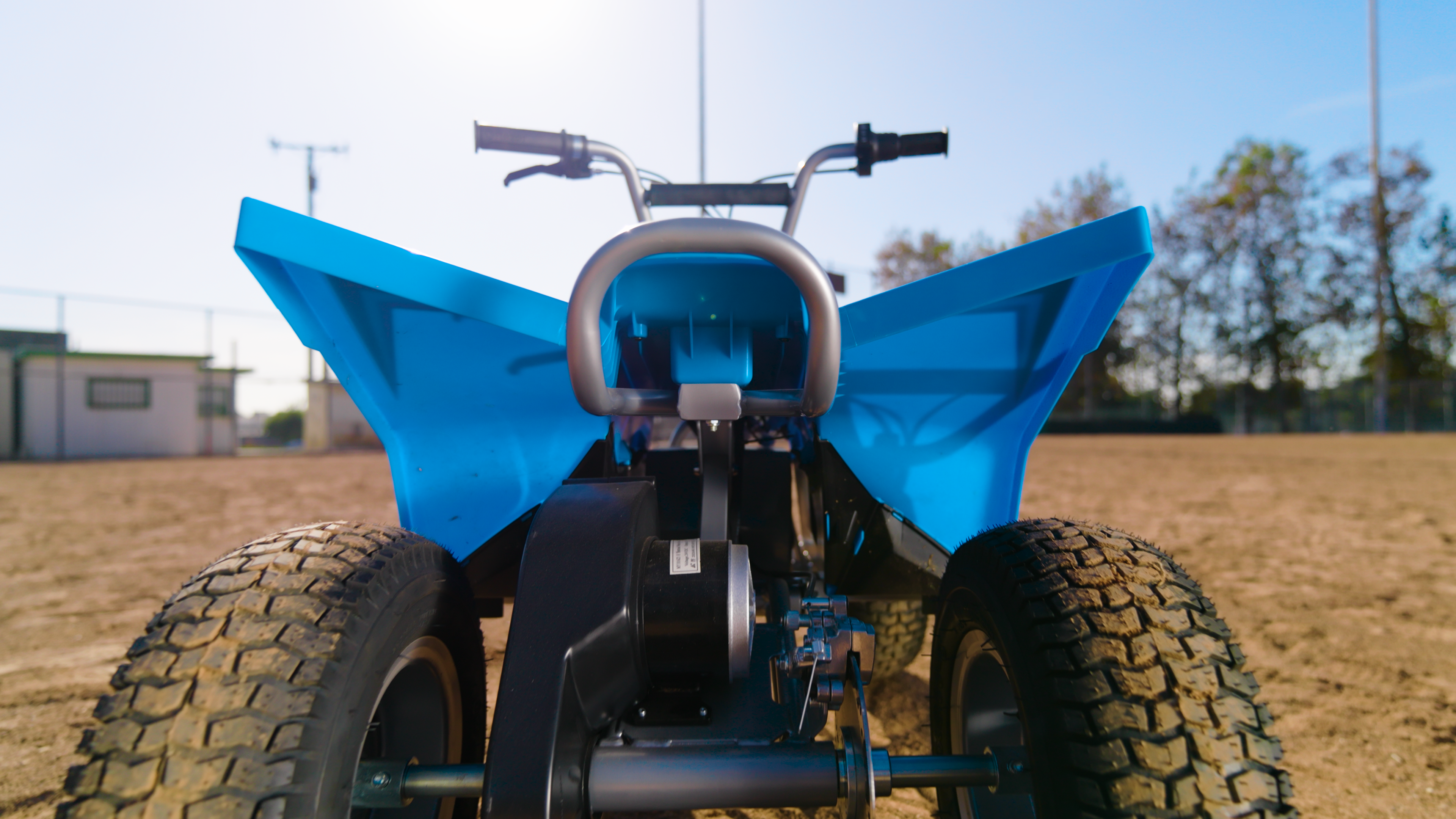 Razor Kids Electric Mini Dirt Quad Bike 4 Wheeler ATV 24 Volt, Blue (Open Box)