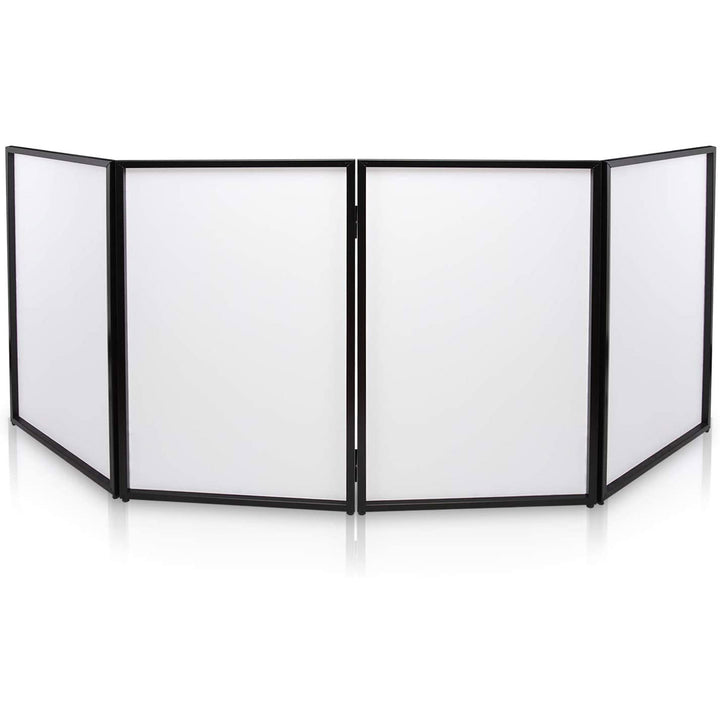 Pyle PDJFAC10 Foldable DJ Front Board Display Booth Cover Screen Scrim Panel - VMInnovations
