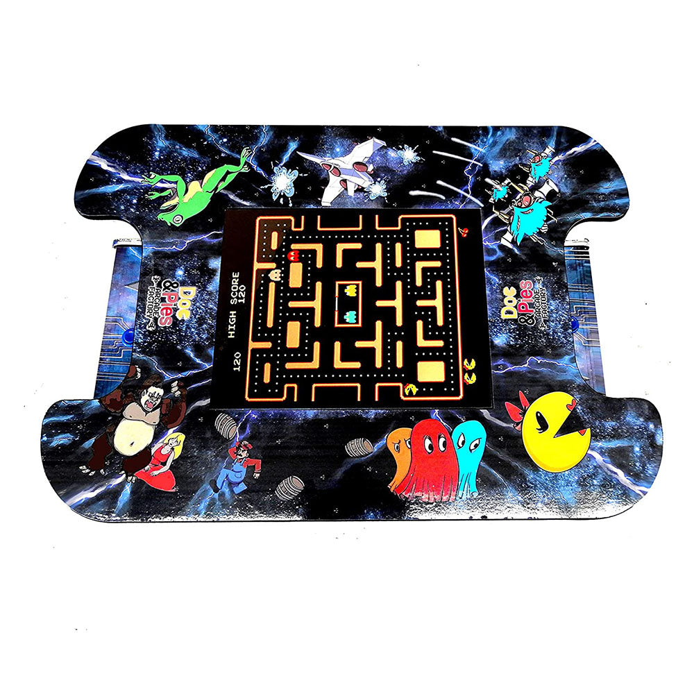 Doc and Pies Arcade Factory LCD Screen Cocktail Machine with 60 Retro Games (Used)