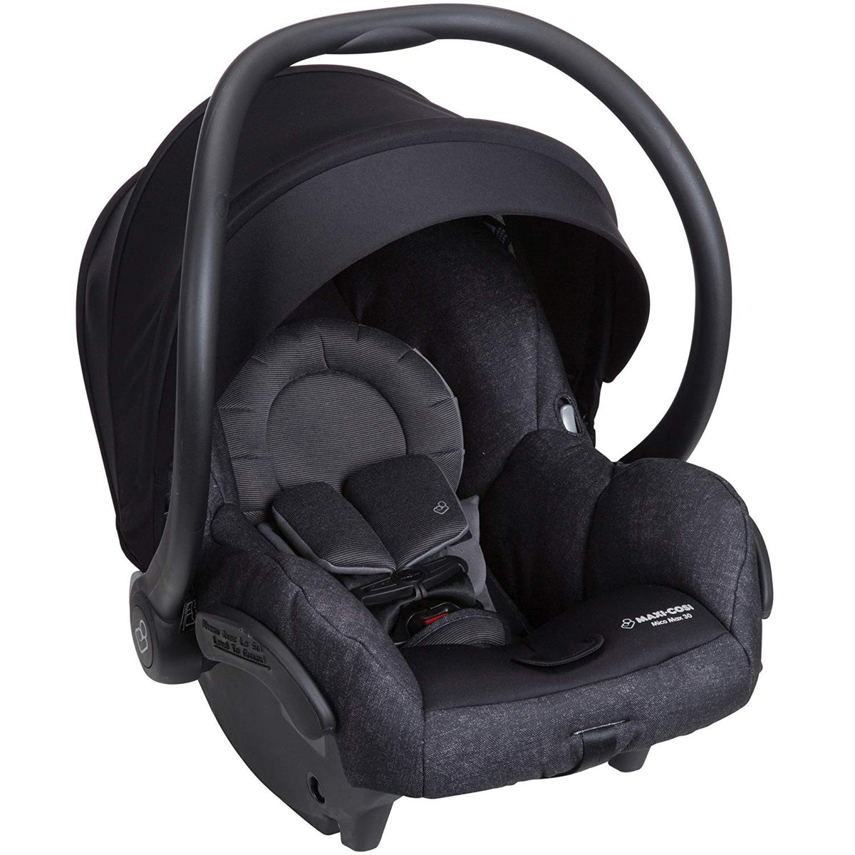 Maxi-Cosi IC302ETKA Nomad Mico Max 30 Plush Infant Rear Facing Car Seat, Black