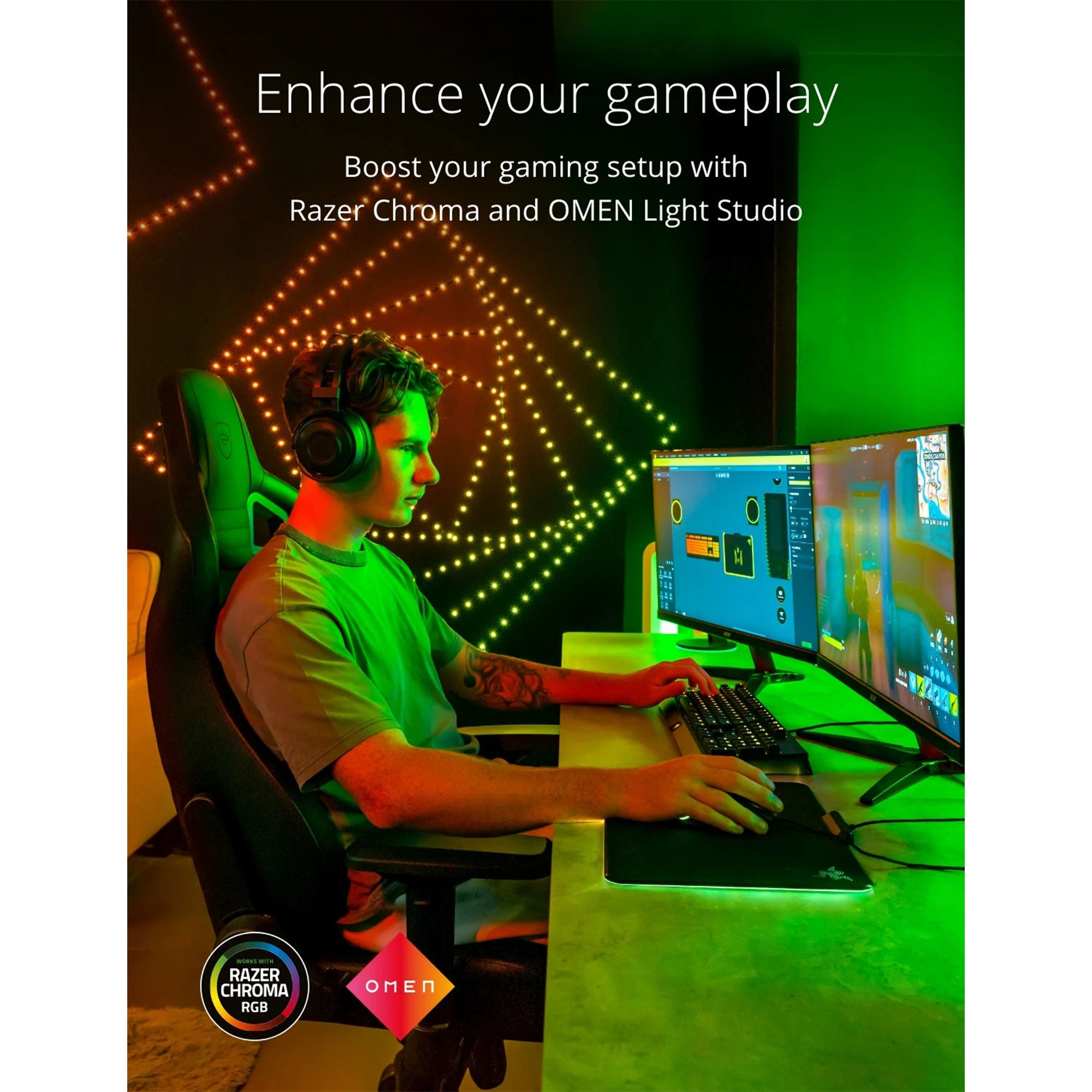 Twinkly Dots App-Controlled Flexible USB LED Lights 200 RGB Black Wire(Open Box) - VMInnovations