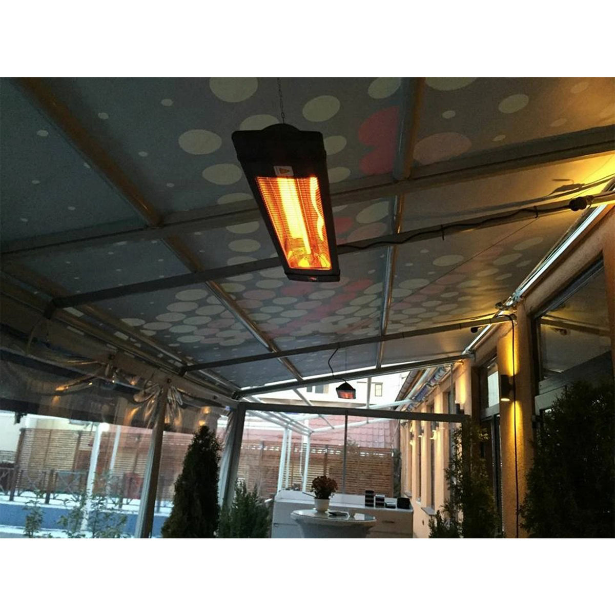 Dr. Infrared DR-238 1500W Carbon Infrared Indoor Wall or Ceiling Heater (2 Pack) - VMInnovations