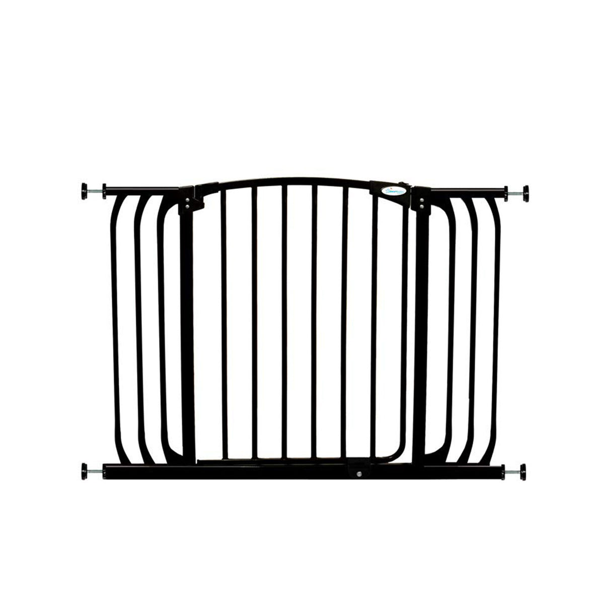 Dreambaby L798B Chelsea 38 to 46 Inch Auto-Close Baby Pet Safety Gate, Black - VMInnovations