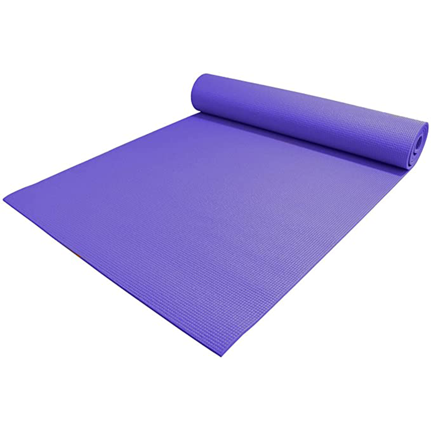Yoga Accessories 0.25 Inch Thick Non Slip Pilates Mat, Dark Purple (Open Box) - VMInnovations