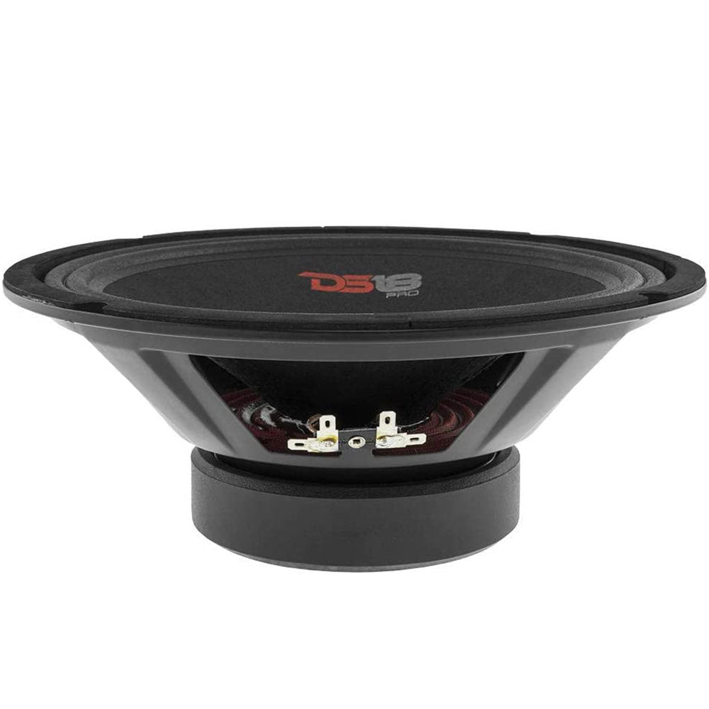 DS18 Pro 6.5" 480W Car Speaker (2 Pack) w/Audiopipe 3.75" 350W Bullet Tweeters