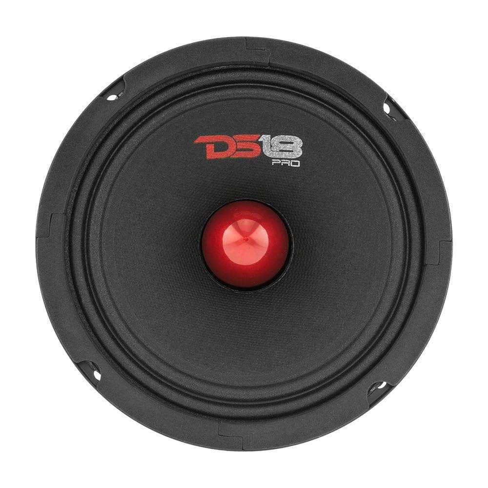 DS18 Pro GM 6.5" 480 Watt Car Speaker (2 Pack) w/Audiopipe 3.75" Bullet Tweeters