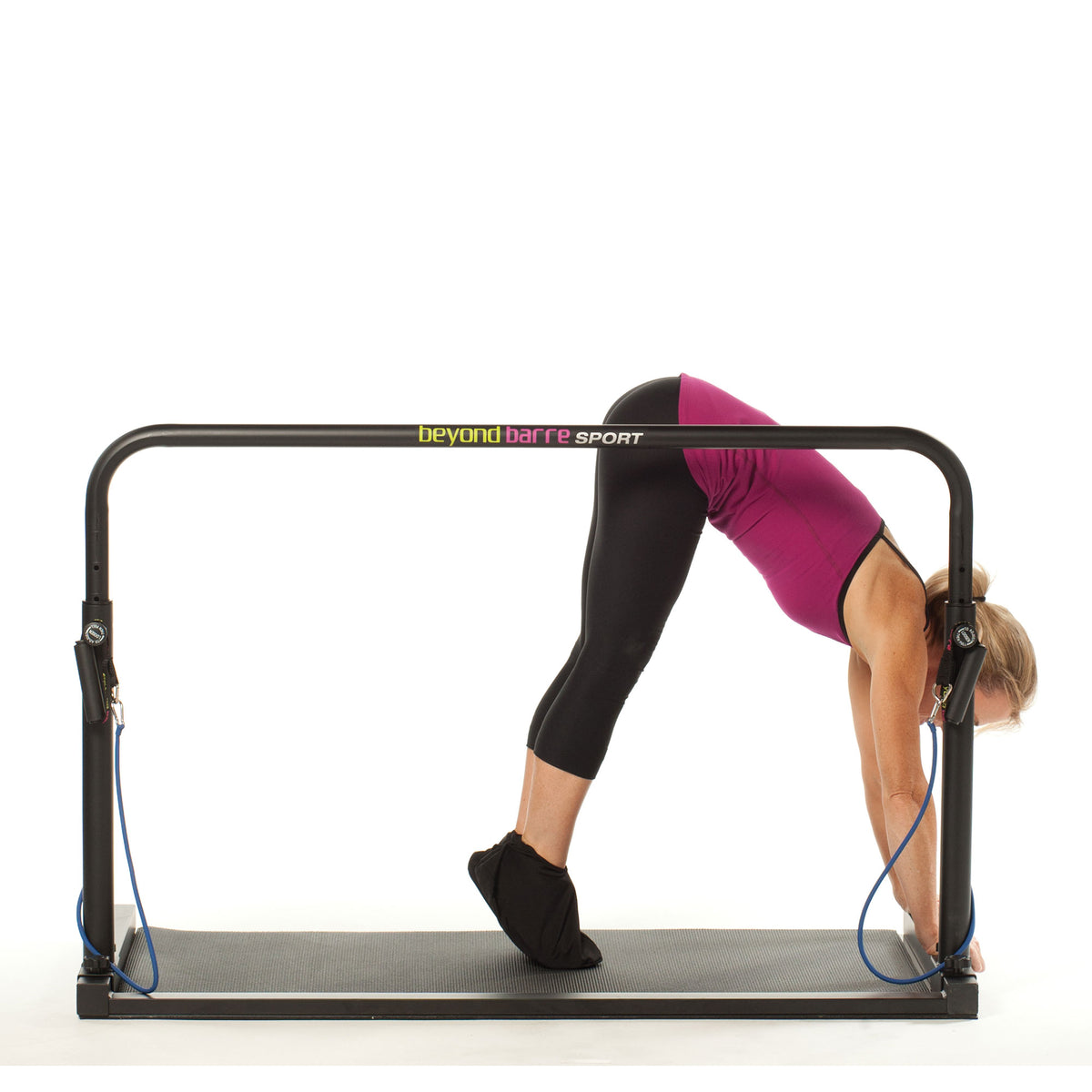 Beyond Barre Ballet Home Workout Sport Set w/ Glider System & Instructional DVDs