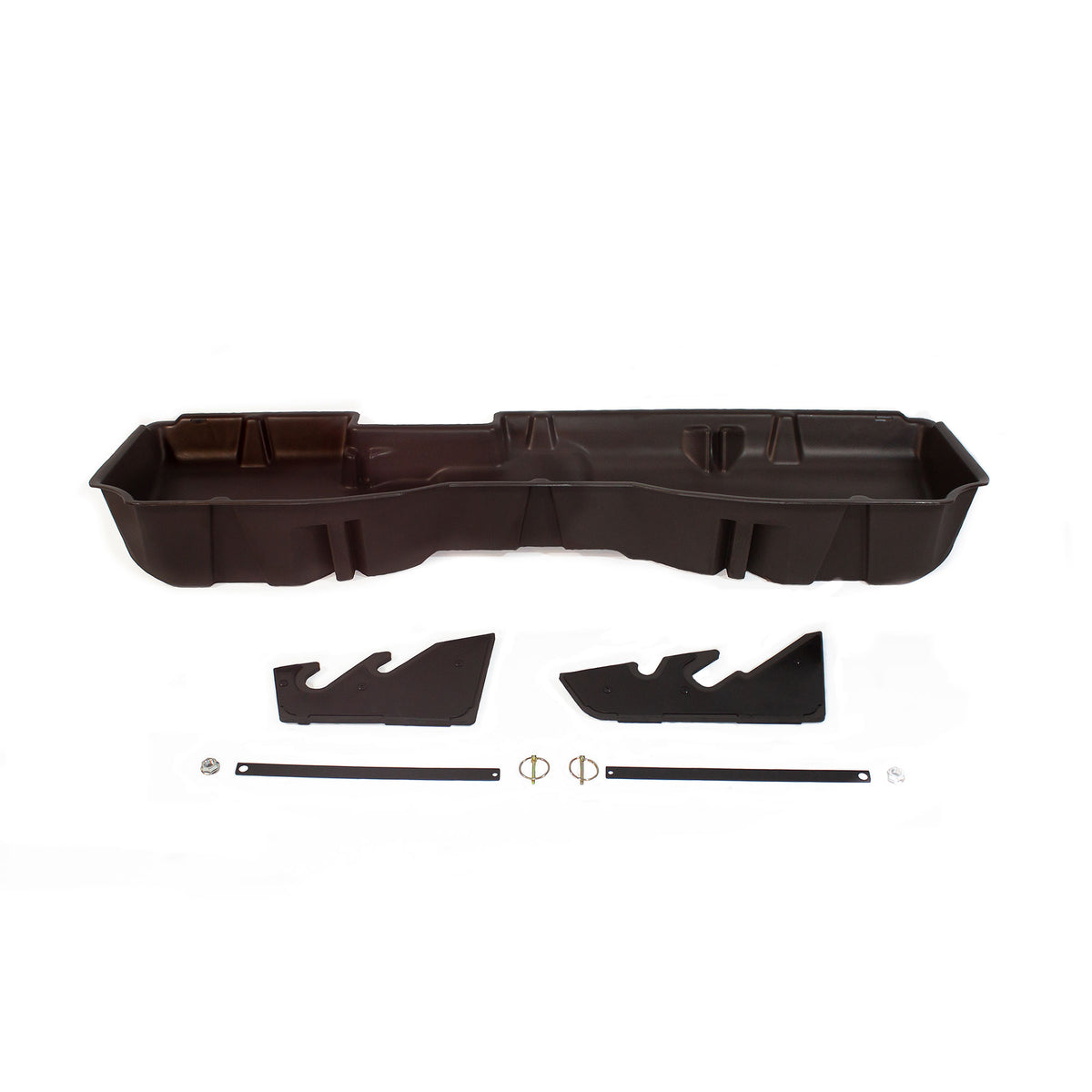 DU-HA Light Duty Under Seat Cab Storage Organizer for Select Trucks, Brown(Used)