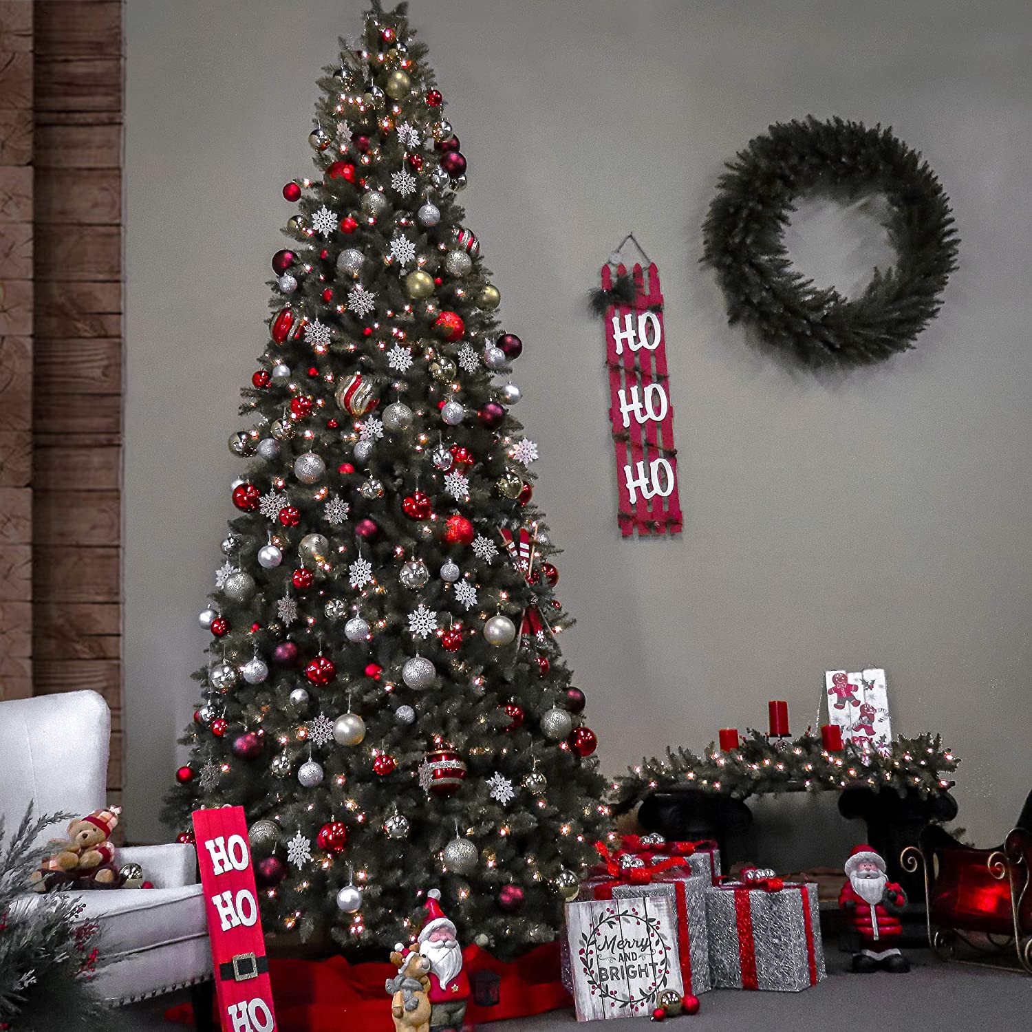 National Tree Company Dunhill Fir 7.5 Ft Unlit Full Artificial Christmas Tree