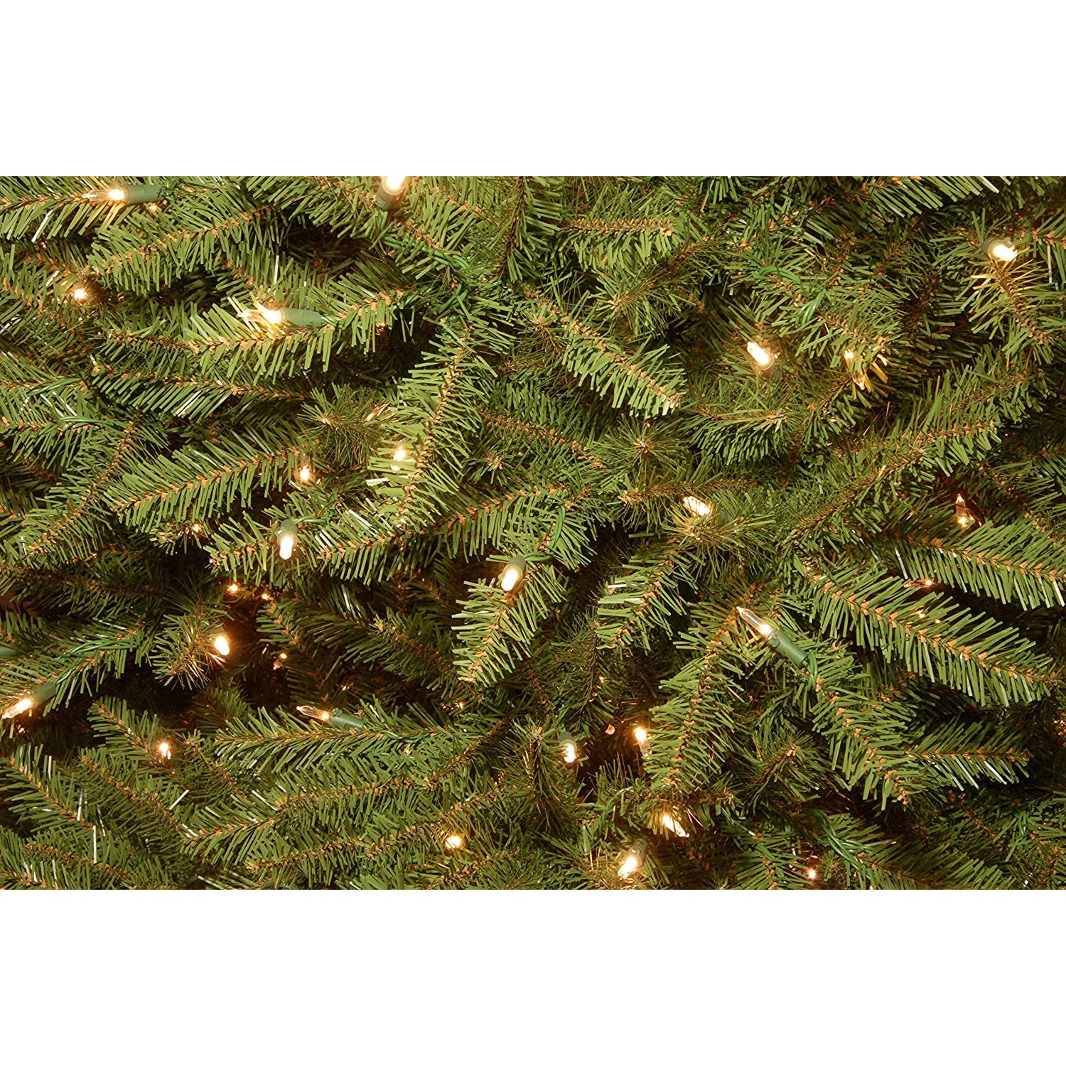 National Tree Company Dunhill Fir 4.5 Foot Prelit Tree with Lights (Open Box) - VMInnovations