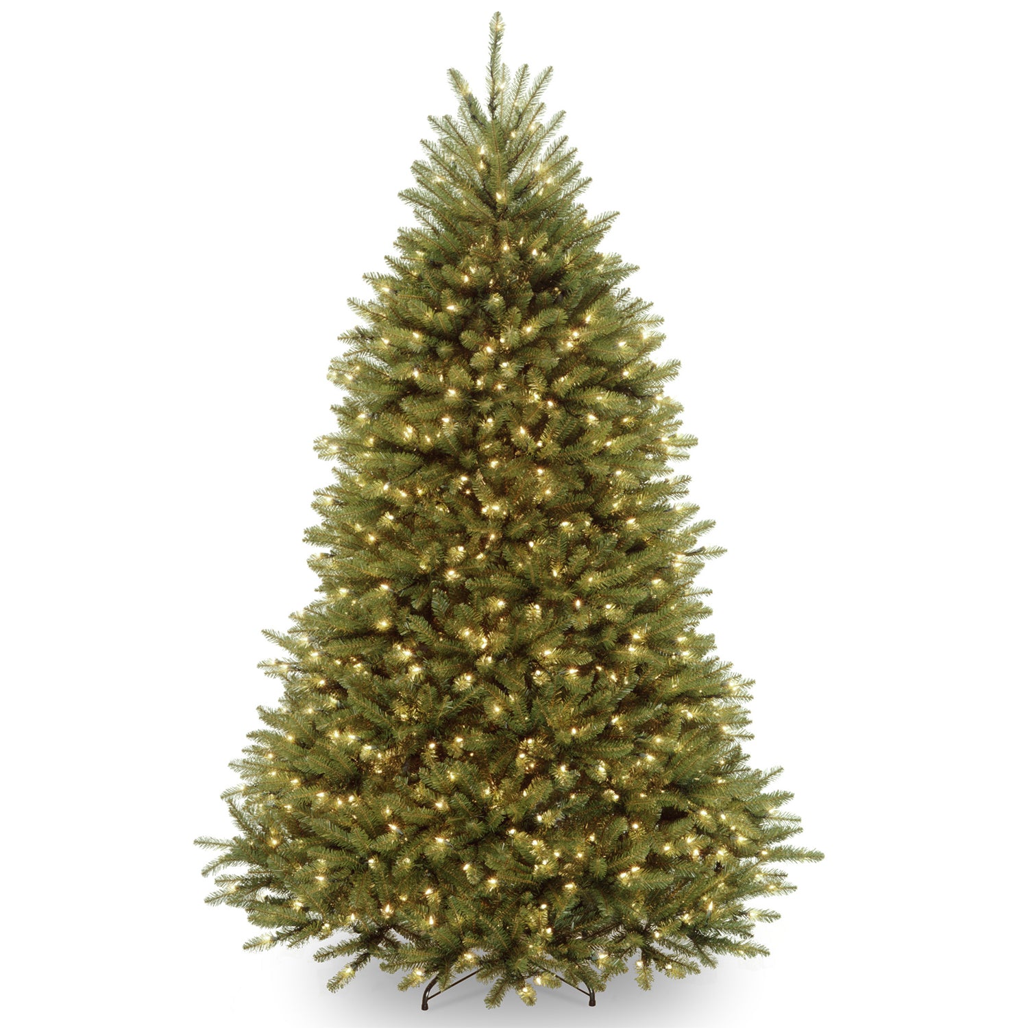 National Tree Company 6.5' Artificial Prelit Fir Christmas Holiday Tree (Used) - VMInnovations