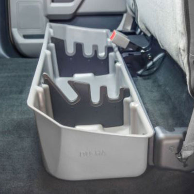 DU-HA Underseat Gun Storage System for 2015-22 Ford F150 SuperCrew Trucks, Gray