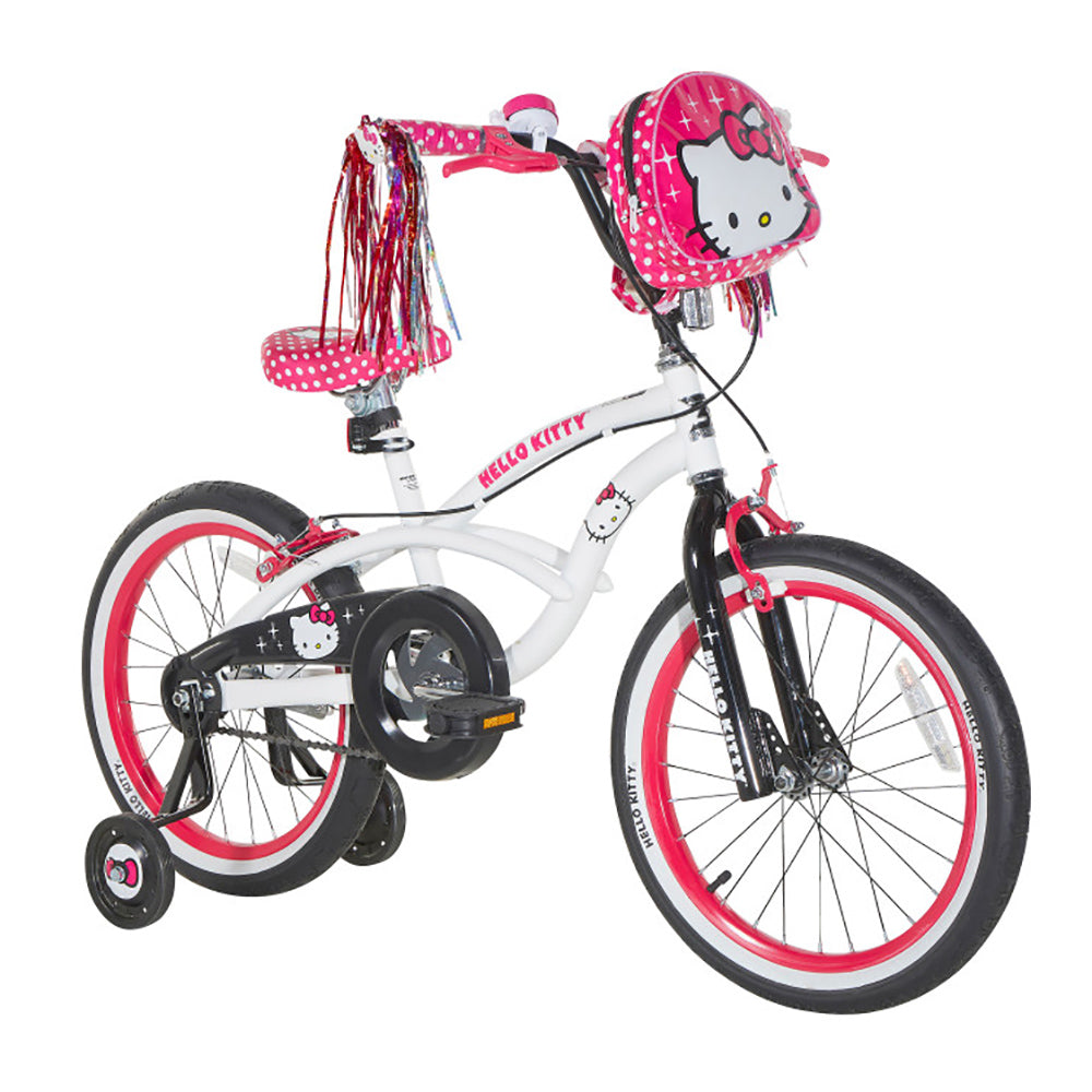 Dynacraft Children's Cute Hello Kitty BMX Street Bike, 18-Inch (Open Box)