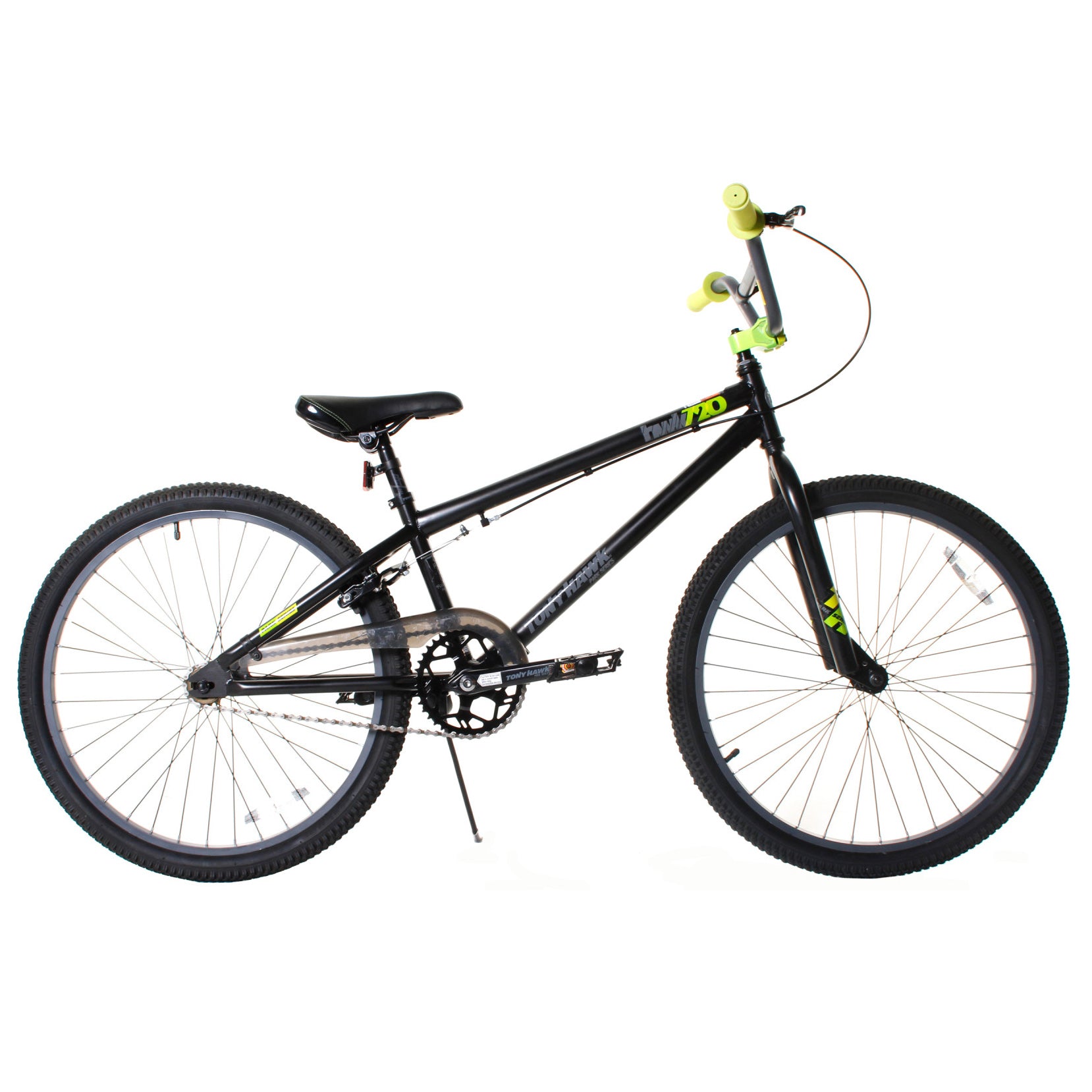 Dynacraft Tony Hawk Series 720 Teen/Adult Freestyle BMX Bike, 24", Matte Black (Refurbished)