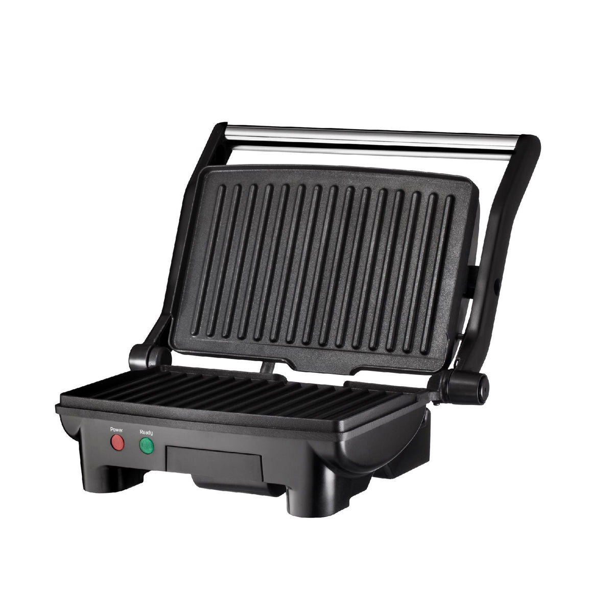 Chefman Panini Press Grill and Gourmet Sandwich Maker, Stainless Steel (Used)