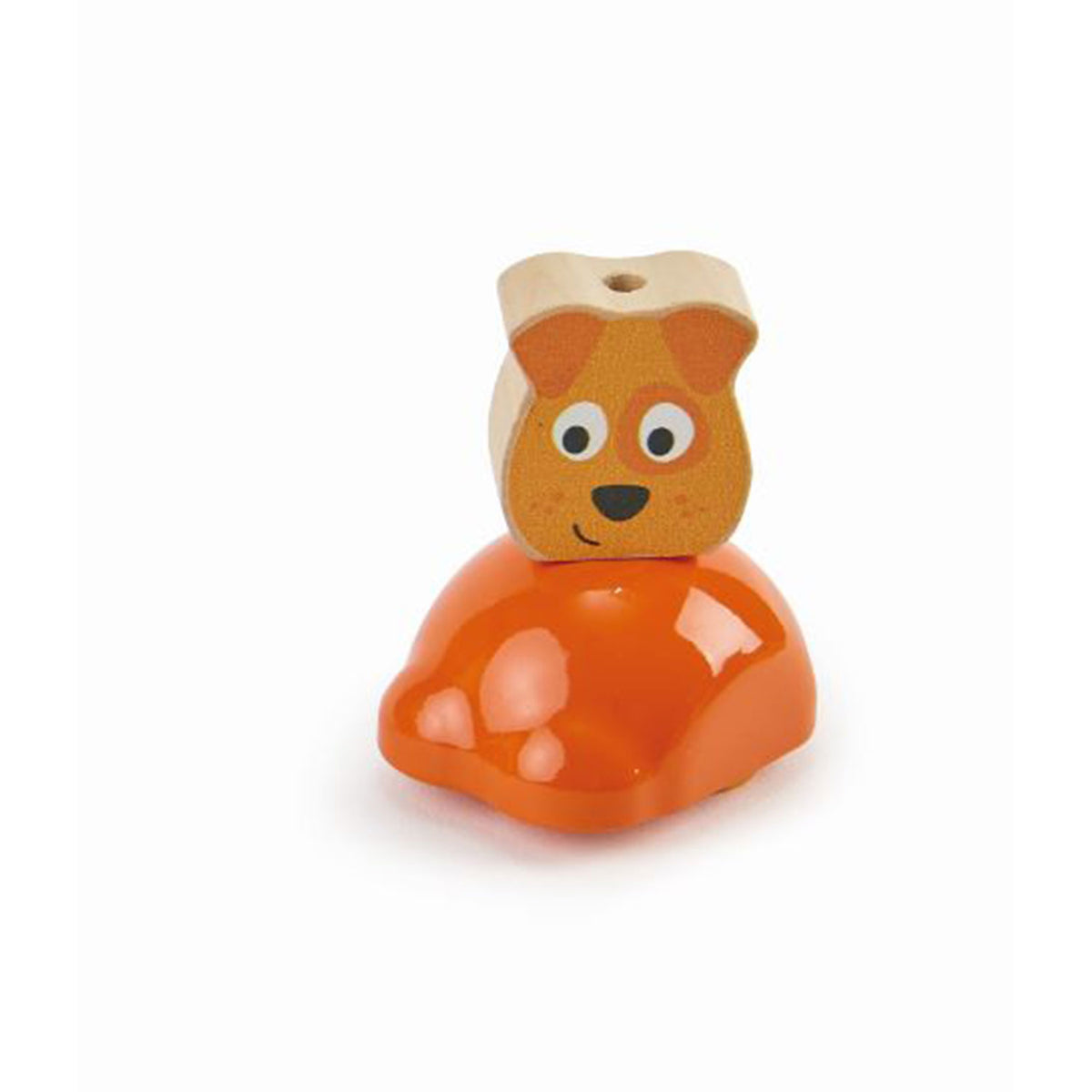 Hape Wooden Wobbling and Rolling Pepe Puppy Push and Walk-Along Toddler Toy - VMInnovations