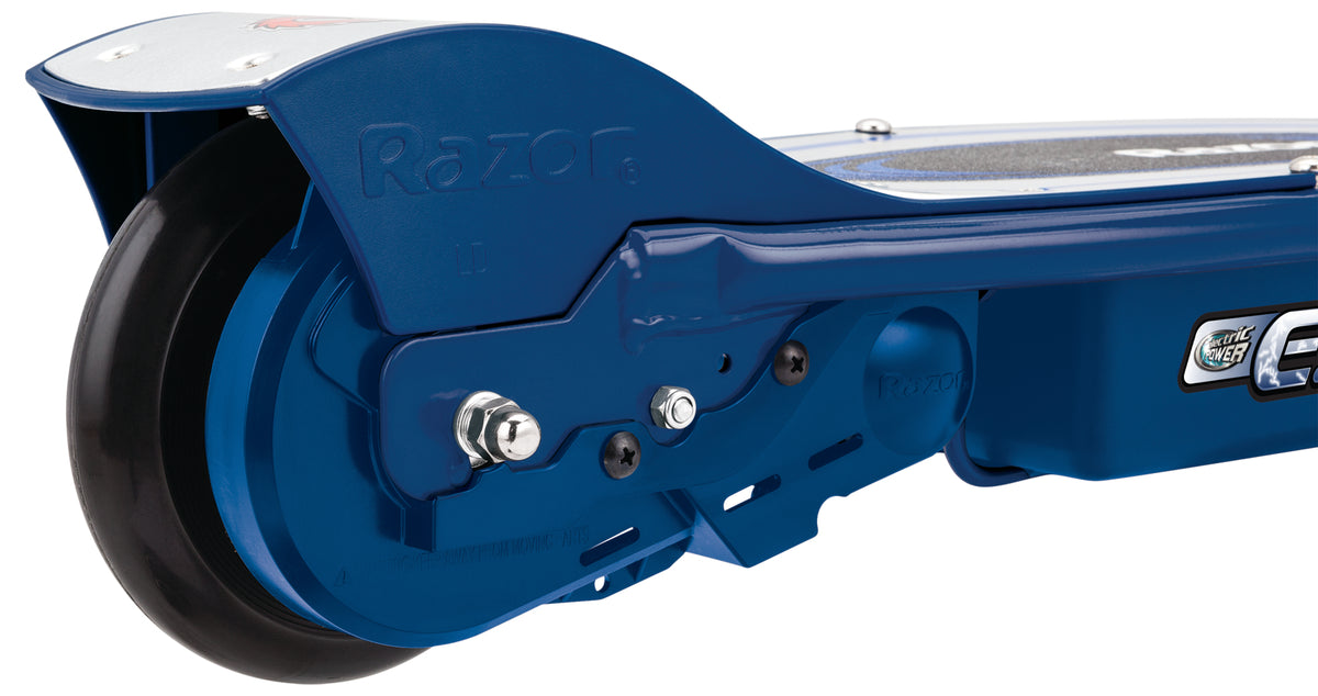 Razor E125 Kids Motorized 24V Electric Powered Ride On Scooter with Helmet, Blue