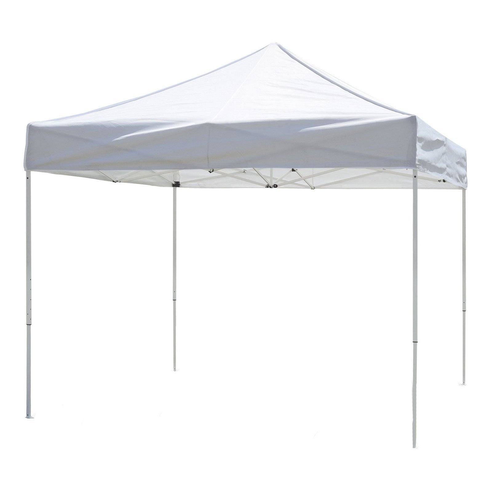 Z-Shade Venture 10x10 Lawn, Event Portable Canopy, White (Certified Refurbished)