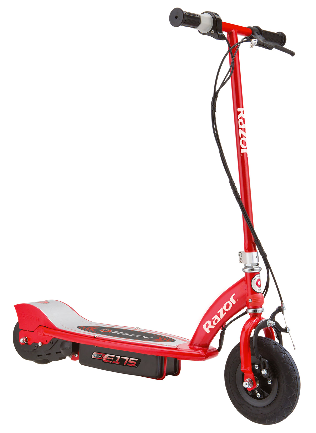 Razor E175 Kids Ride On 24V Motorized Battery Powered Scooter Toy, Red (3 Pack)