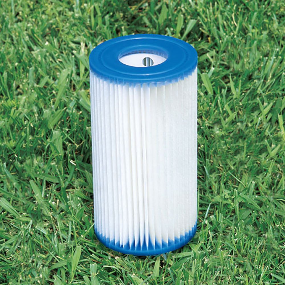 Intex 12x2.5 Ft Metal Frame Pool w/ Intex Swimming Pool Filter Pump System