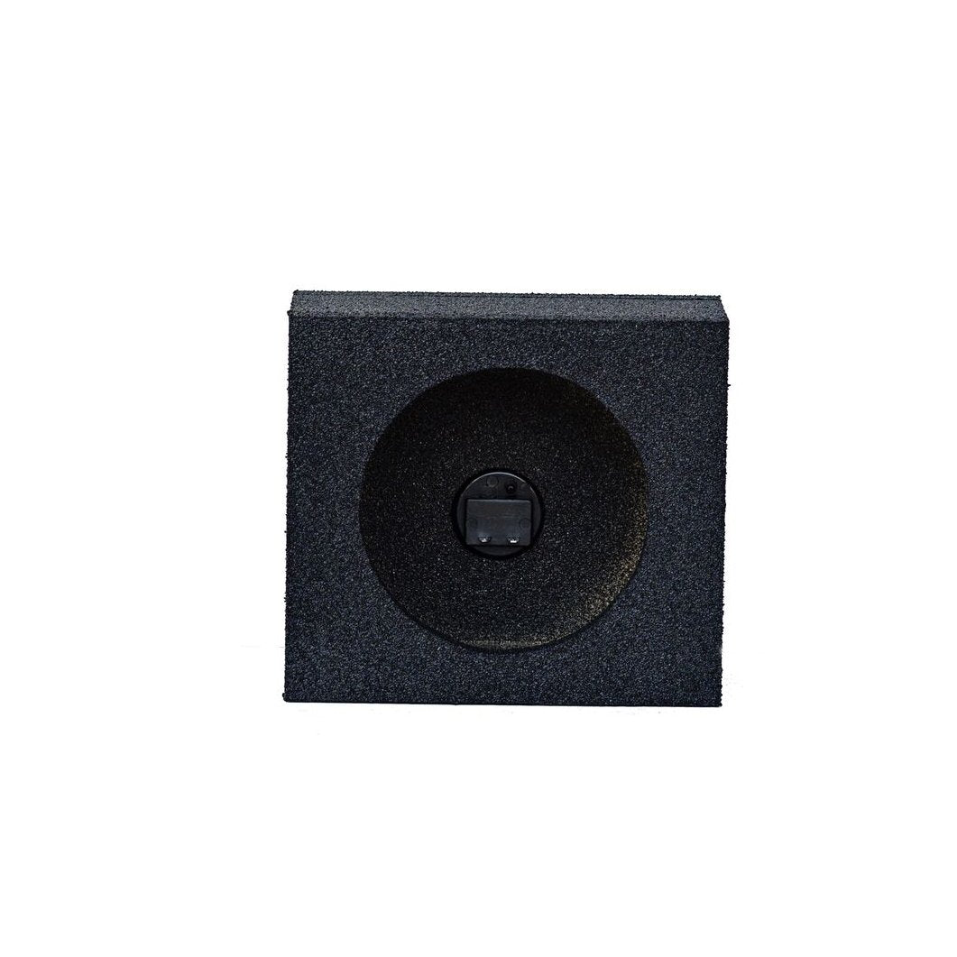QPower QBomb QBTW6.5 Single 6.5" Bedliner Spray Car Speaker Enclosures (8 Pack) - VMInnovations