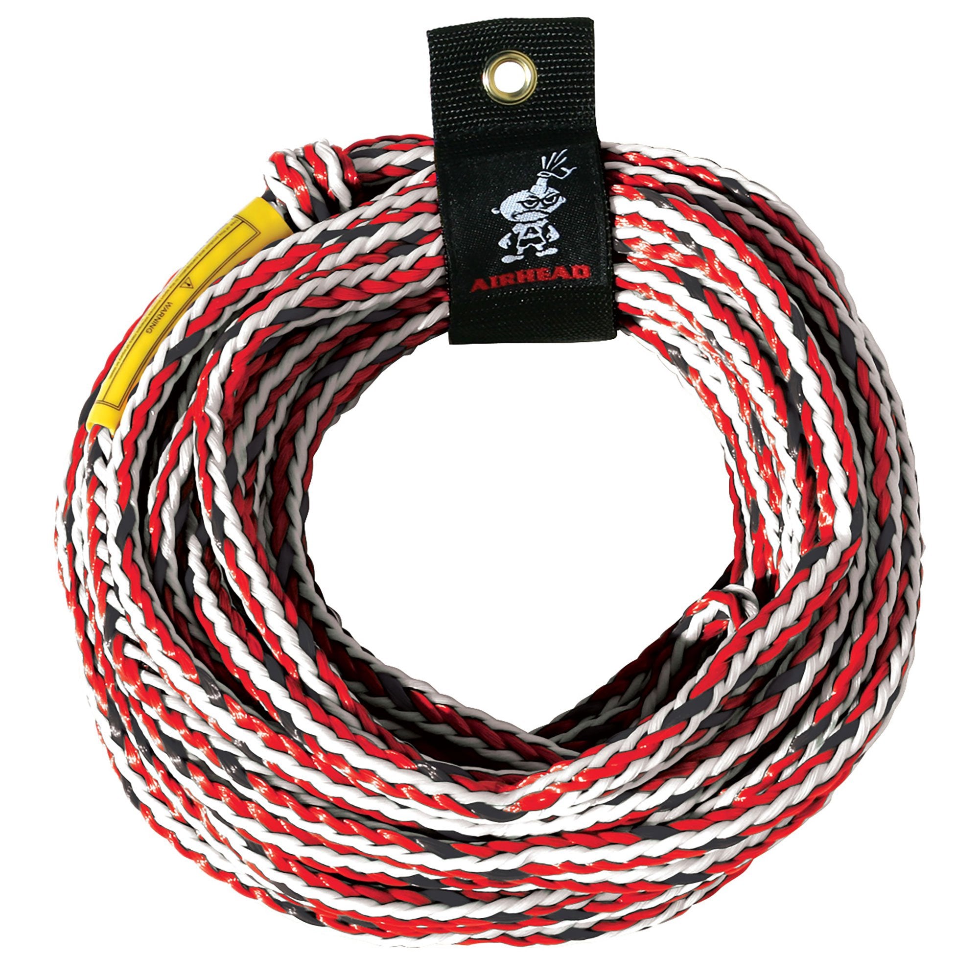 Durable Red Towable Tube Kit & Pump Bundled w/ AIRHEAD Rebel Tube Rope Pump Kit