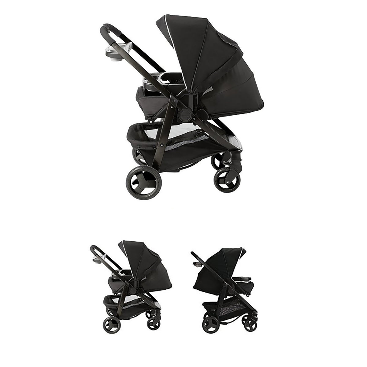 Graco Modes Click Connect Stroller Infants and Toddlers, Onyx (Open Box)