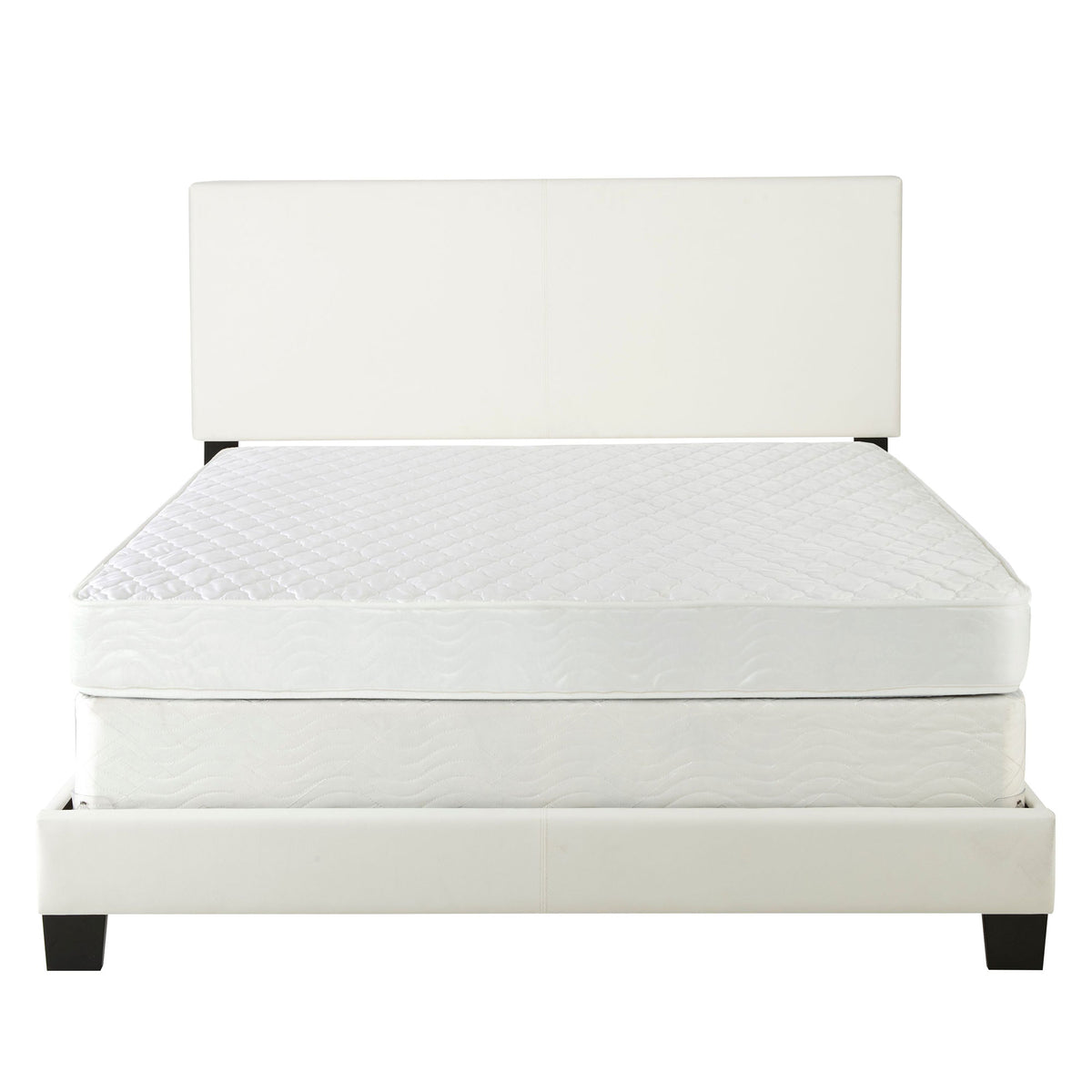 Boyd Sleep Montana Upholstered Twin Bed Frame Foundation and Headboard(Open Box)