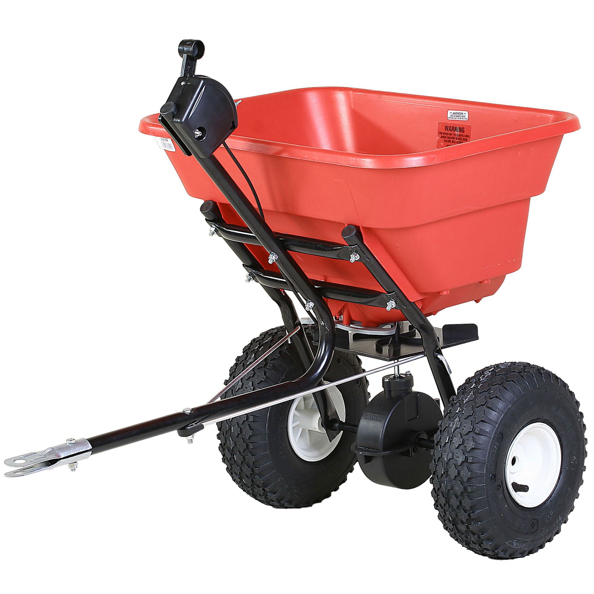 Earthway Estate 80 Pound Garden Tractor Tow Behind Broadcast Spreader (Open Box)