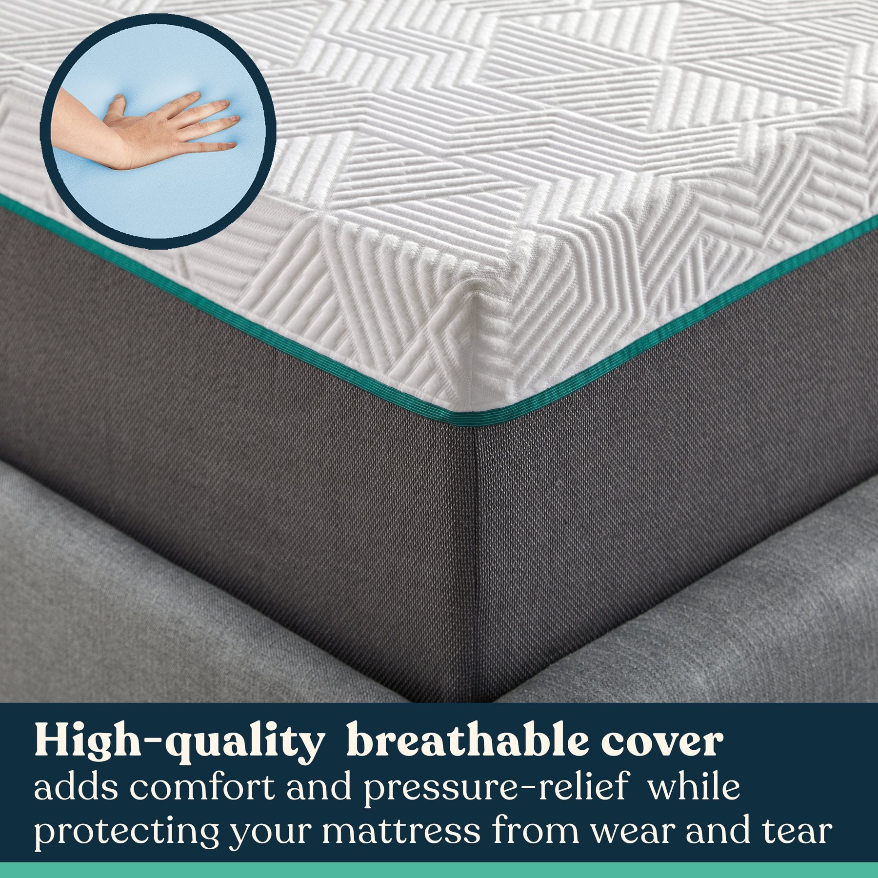 Early Bird Performance 10 Inch Hybrid Cool Gel Copper Memory Foam Mattress, Full