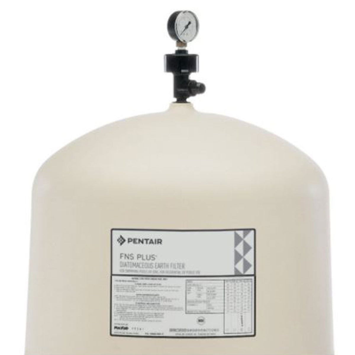 Pentair 180009 FNS Plus DE 60 Square Foot In Ground Pool Filter Tank (Open Box)