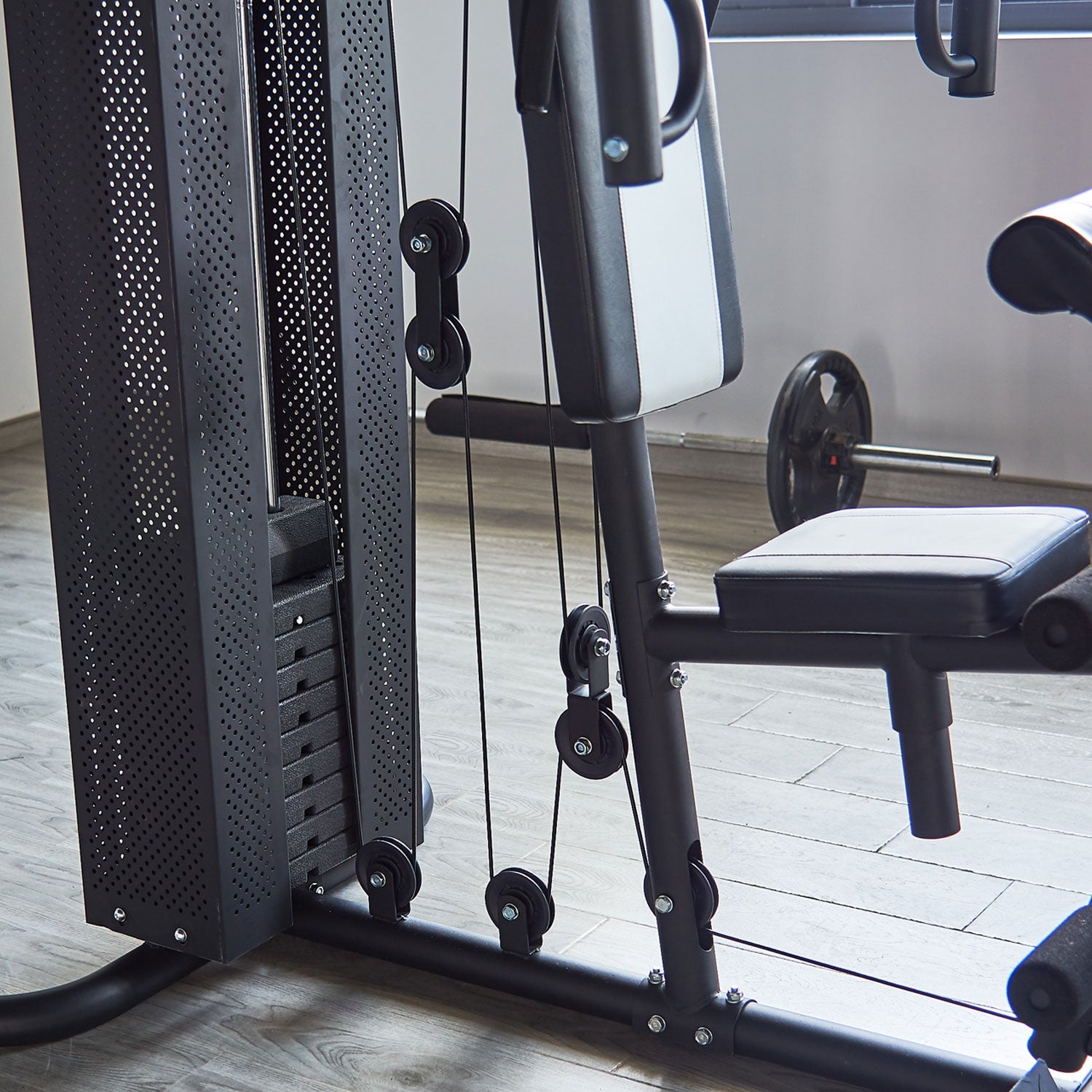Everyday Essentials Home Gym Bench Strength Workout Station and Exercise Mat - VMInnovations