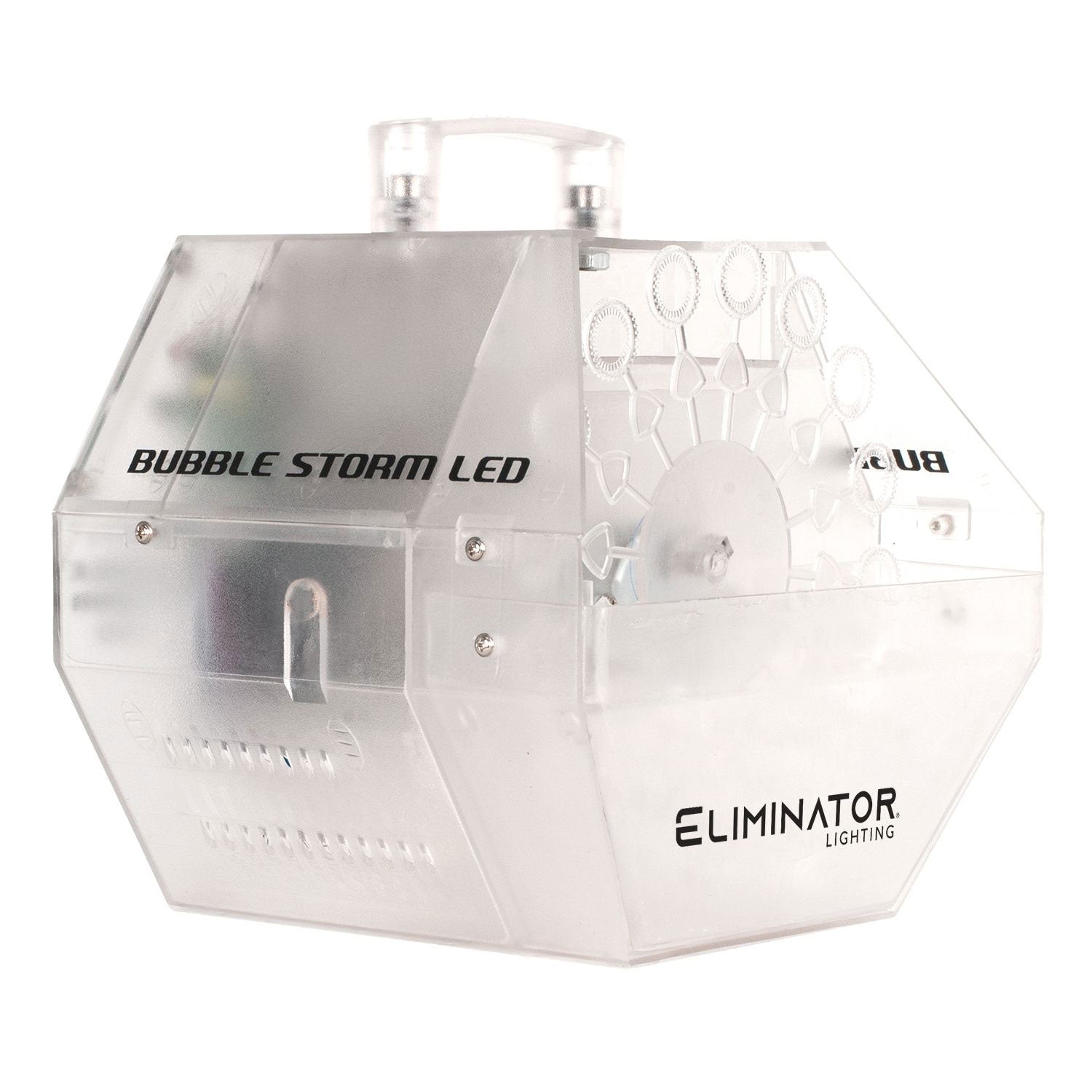 Eliminator Lighting Bubble Storm LED Portable DJ Bubble Machine w/ 1 Gal Fluid
