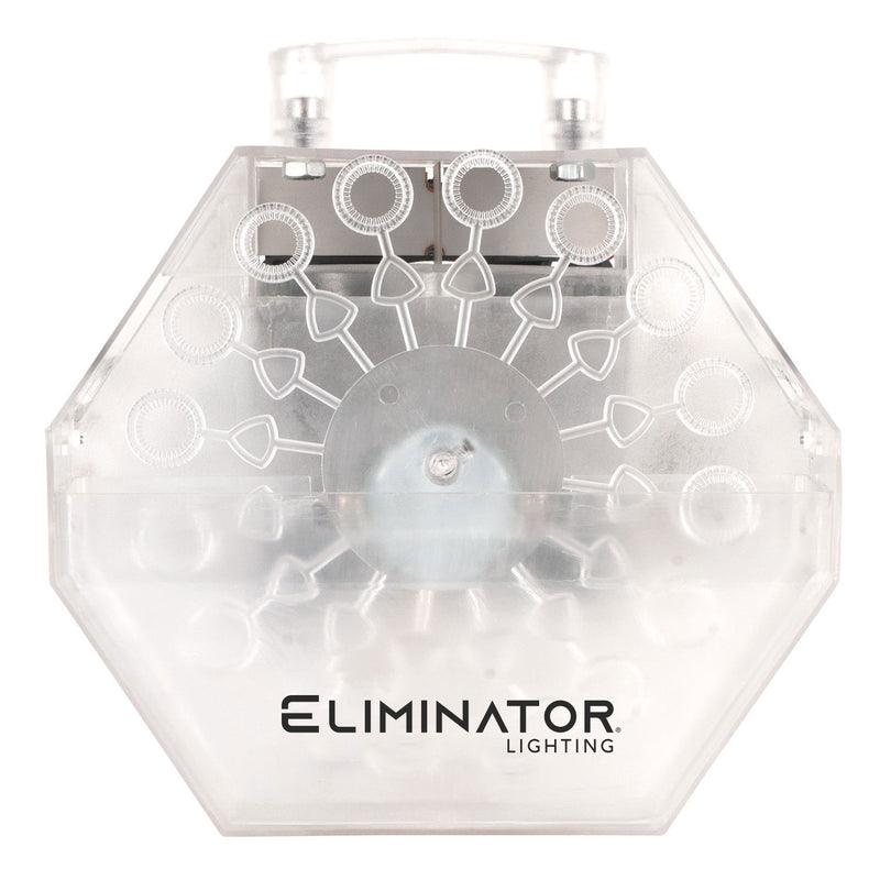 Eliminator Lighting Bubble Storm LED Color Changing DJ Bubble Machine (4 Pack)